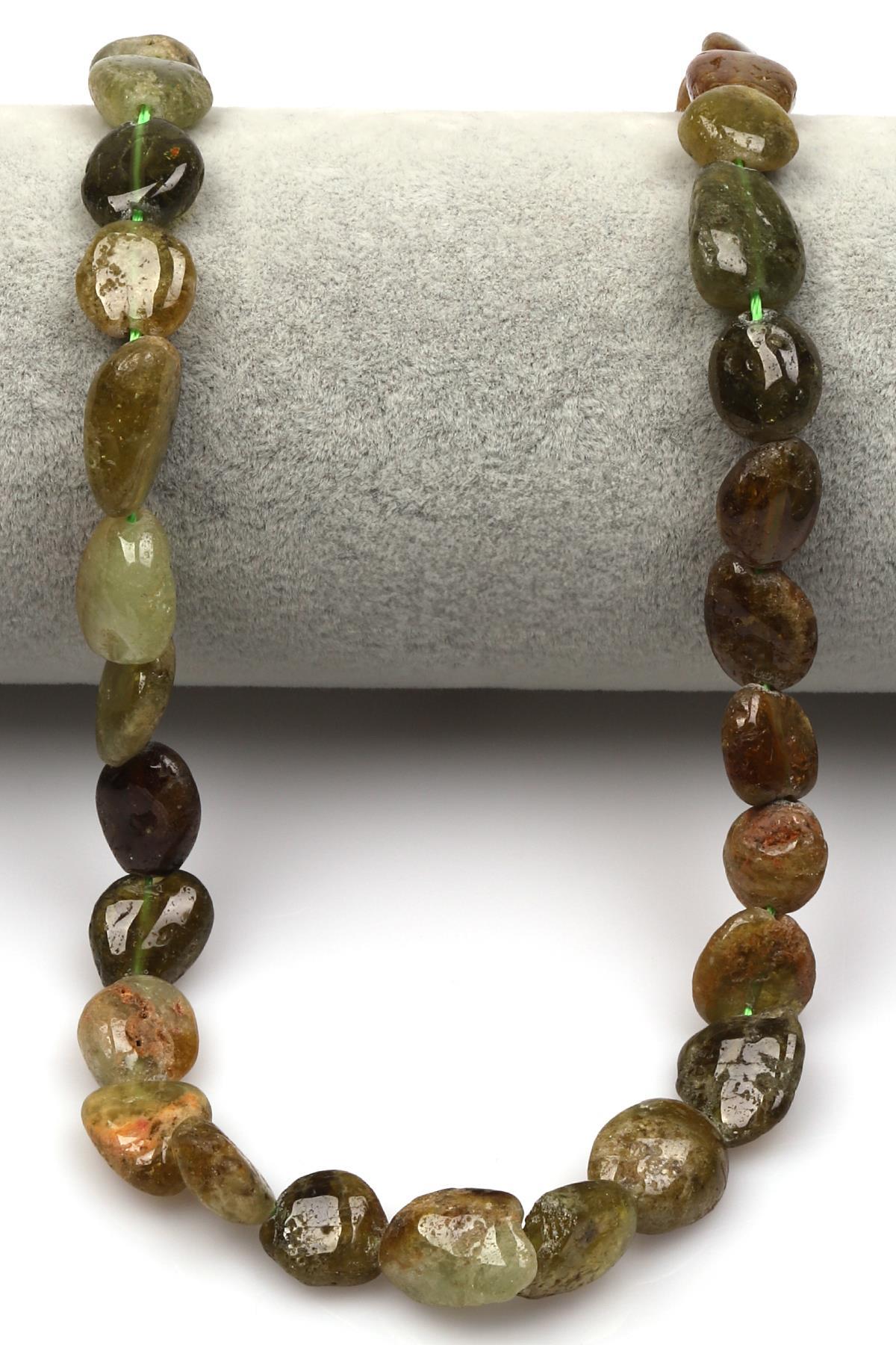 Tsavorit Doğaltaş Dizi 10 x 14 mm Özel Kesim