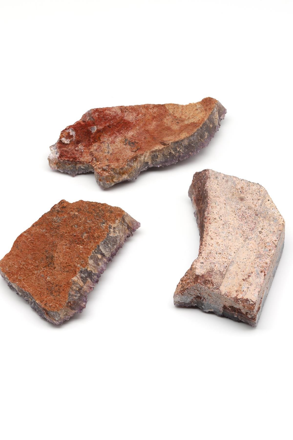 Türkiye Ametist Doğal Taş Ham Parça