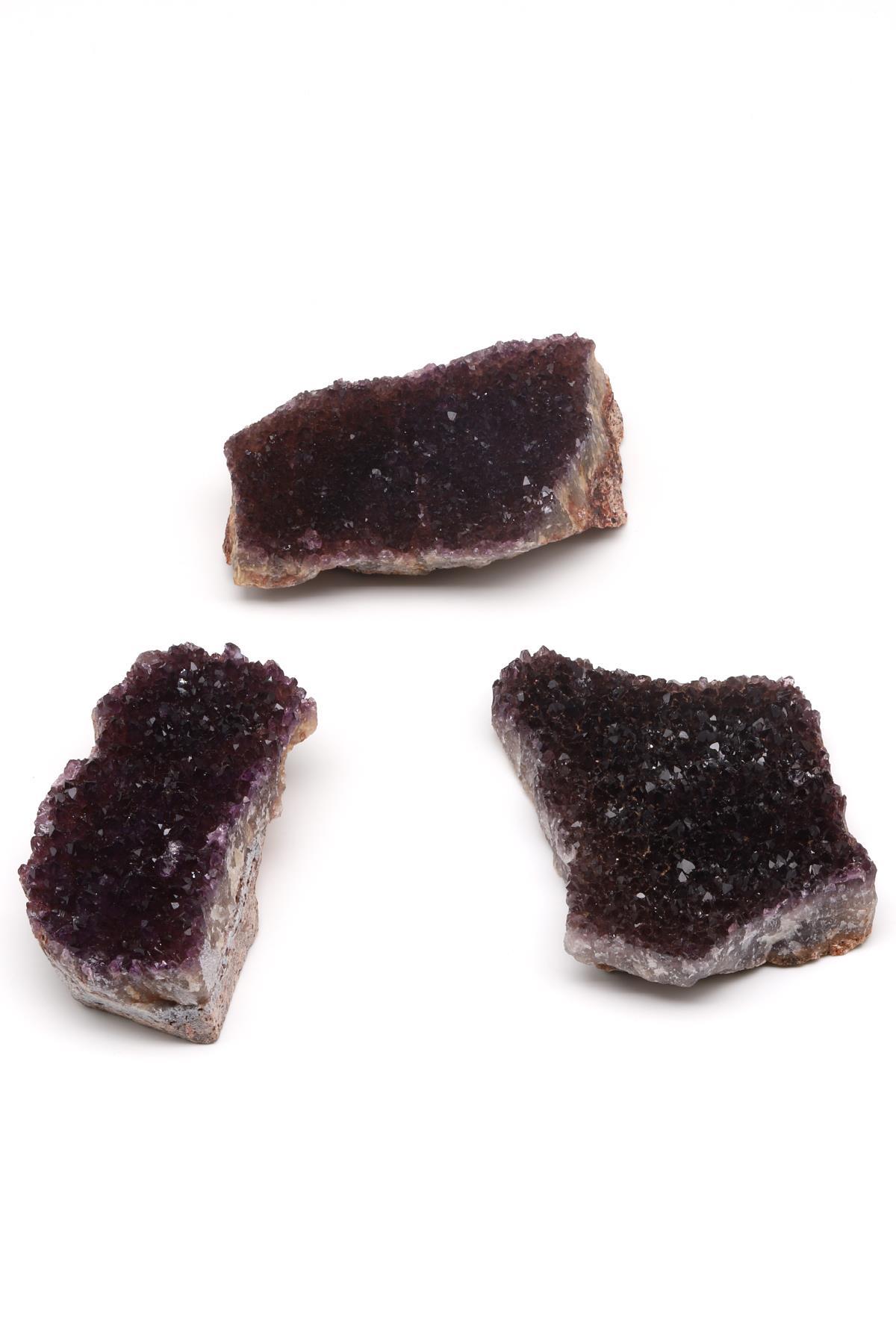 Türkiye Ametist Doğal Taş Ham Parça