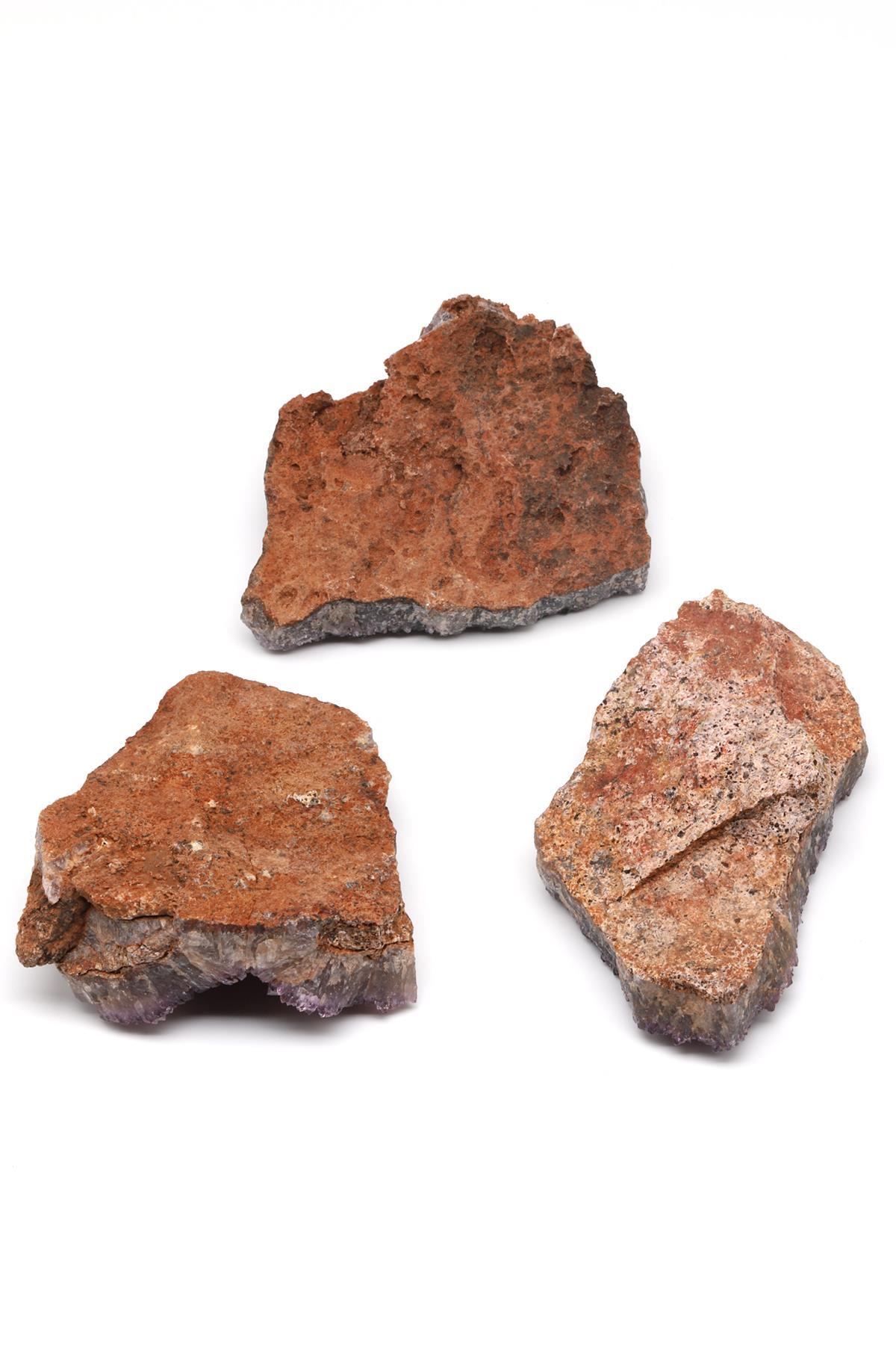 Türkiye Ametist Doğal Taş Ham Parça