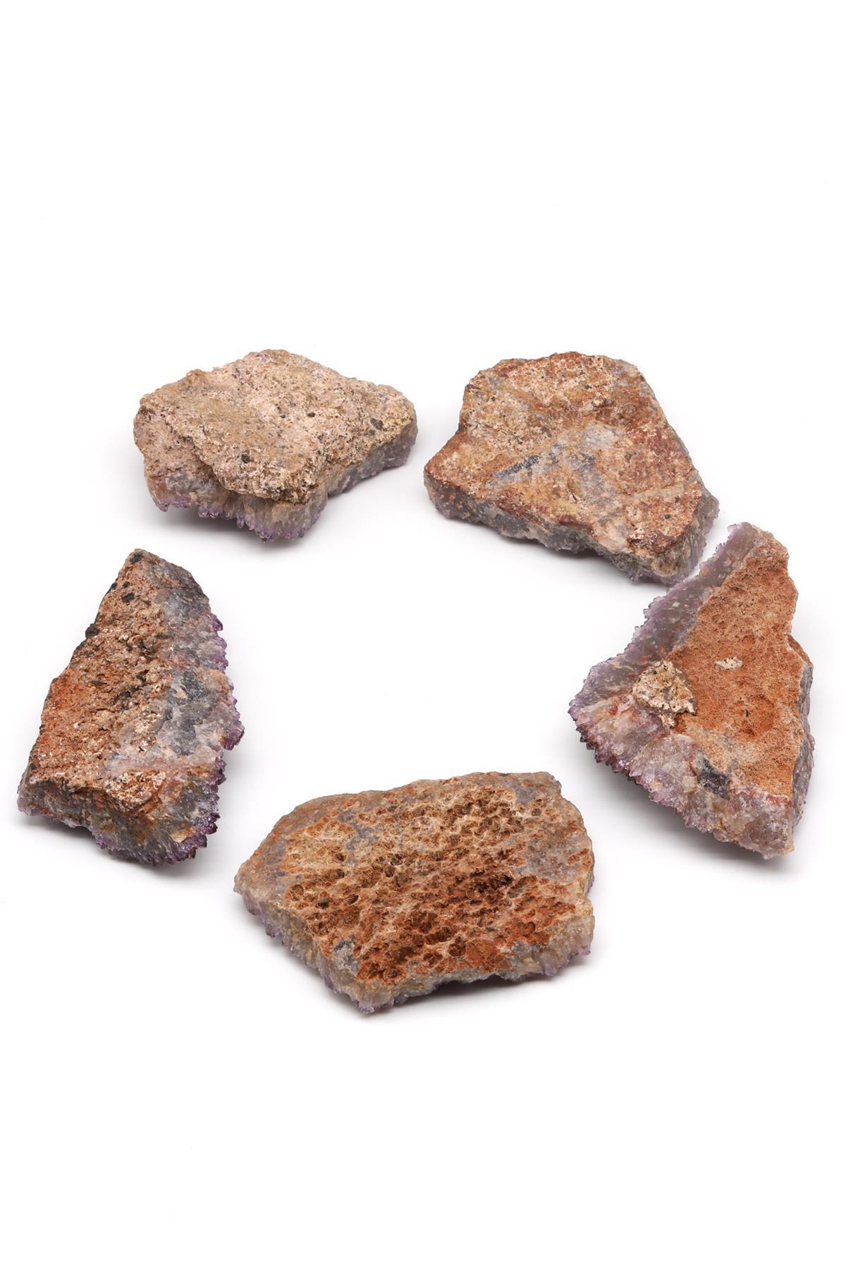 Türkiye Ametist Doğal Taş Ham Parça