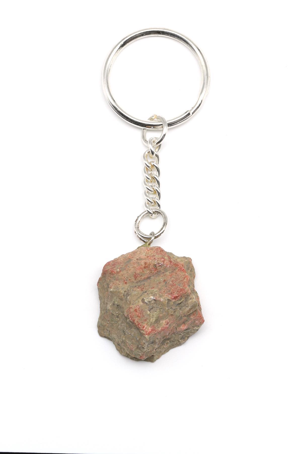 Unakit Doğal Taş Anahtarlık