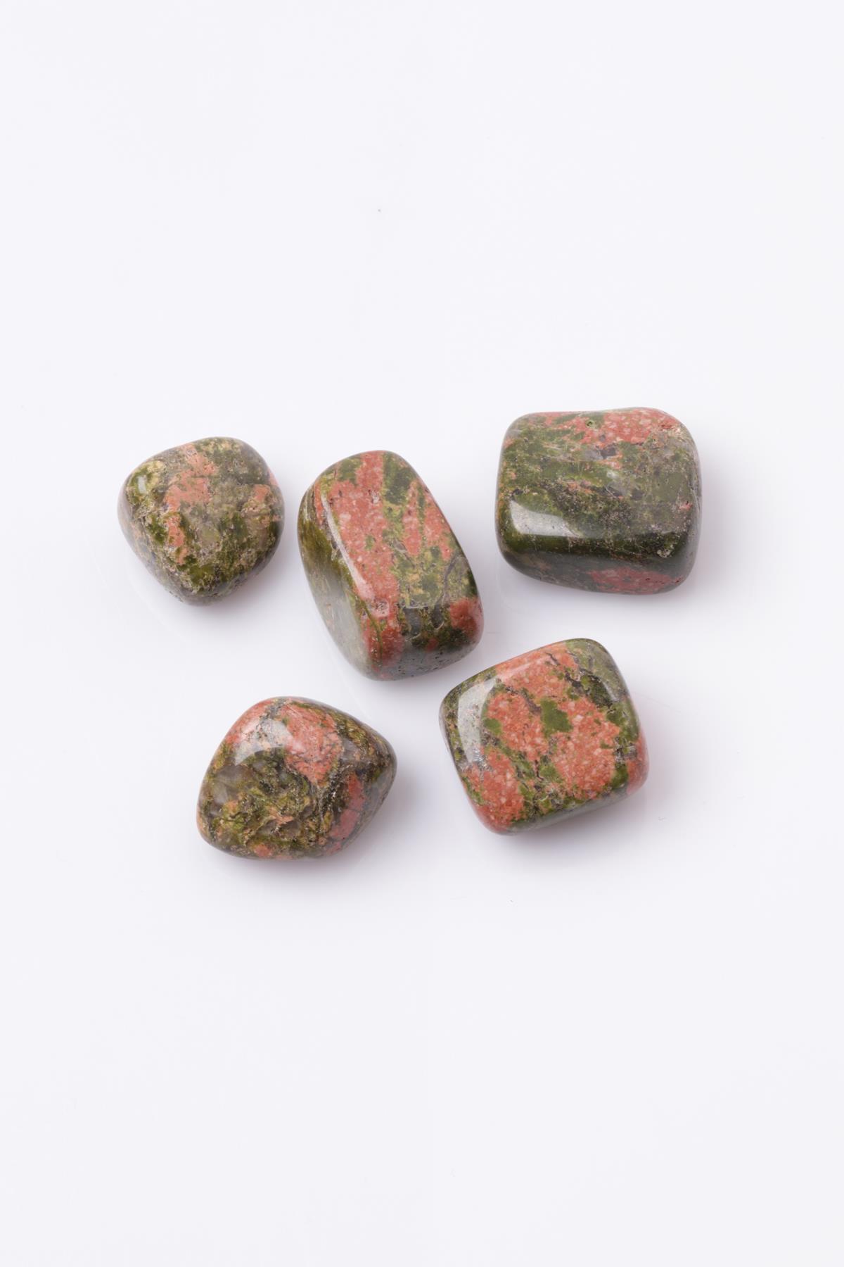 Unakit Doğal Taş Tamburlanmış Parça - Tımbıl