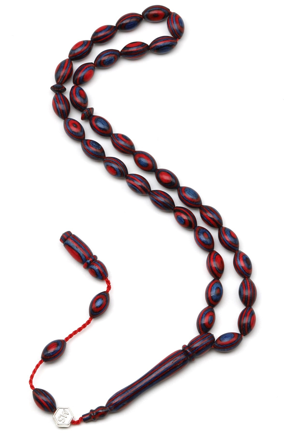 Usta İşçilikli Kafur Ağacı Tesbih 6 x 10 mm Arpa Kesim - T-1767