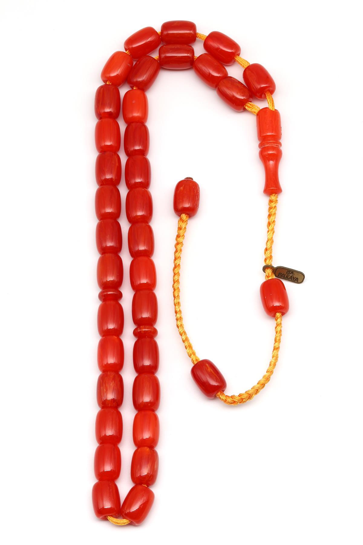 Usta İşçilikli Katalin Tesbih 8 x 11 mm Kapsül Kesim