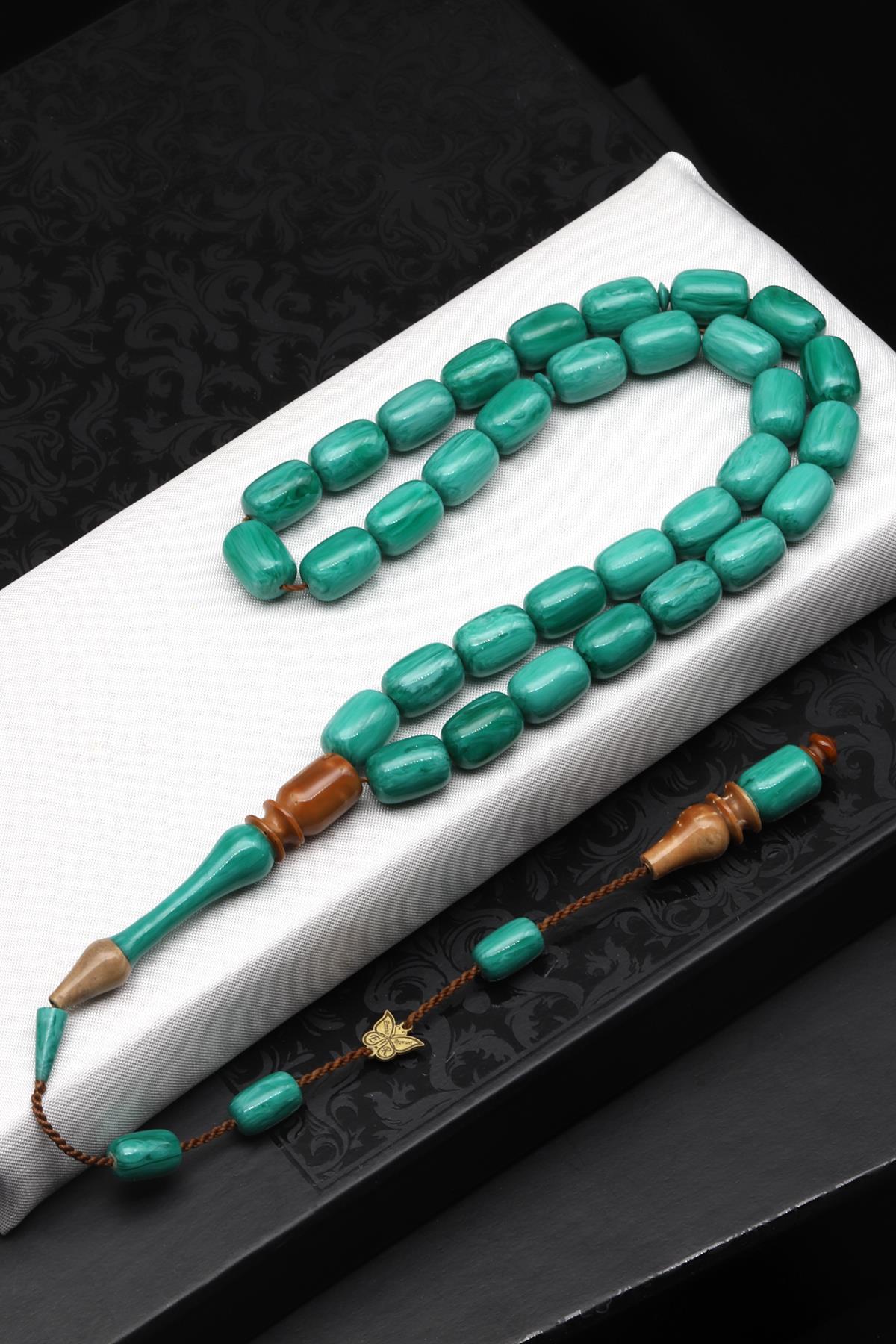 Usta İşçilikli Katalin Tesbih 8 x 12 mm Kapsül Kesim