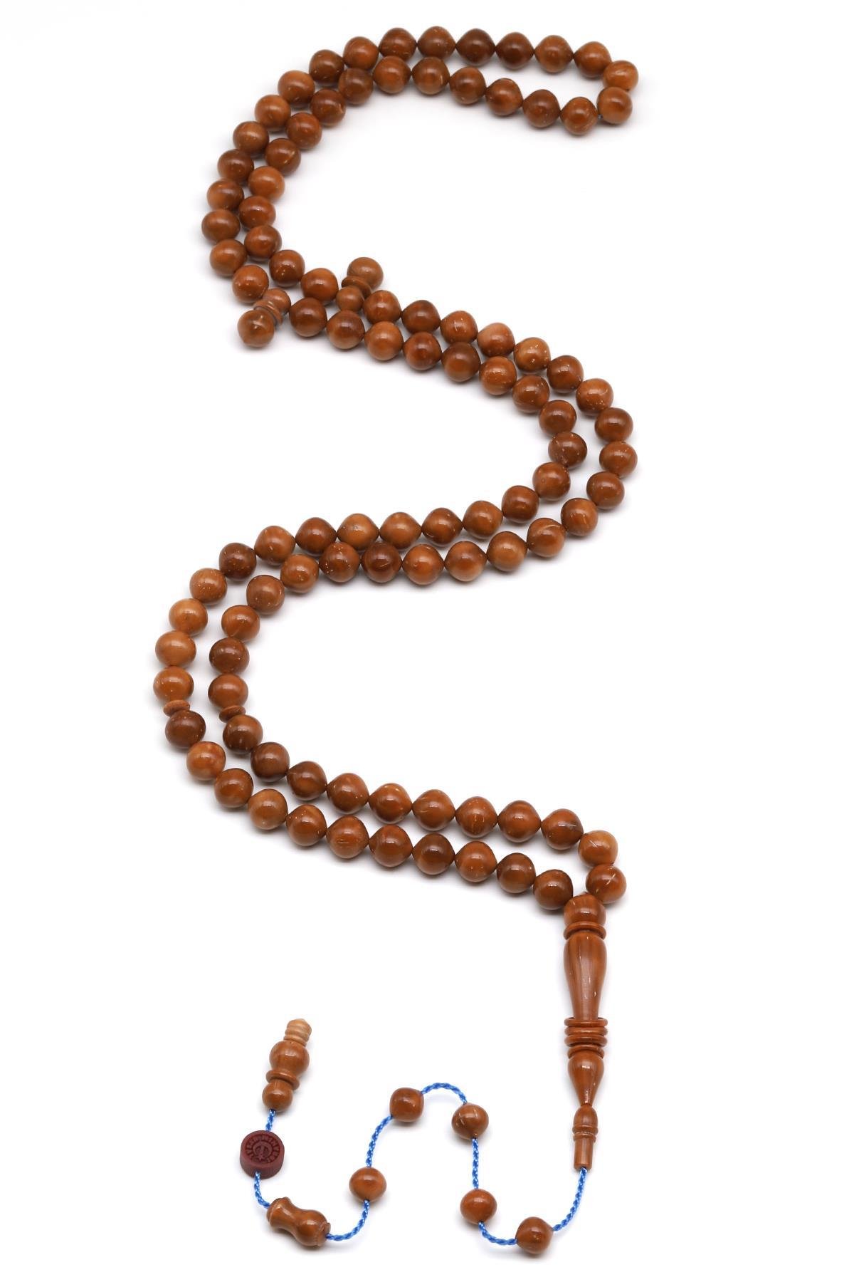 Usta İşçilikli Kuka Ağacı 99'Lu Tesbih 7 mm İstanbul Kesim