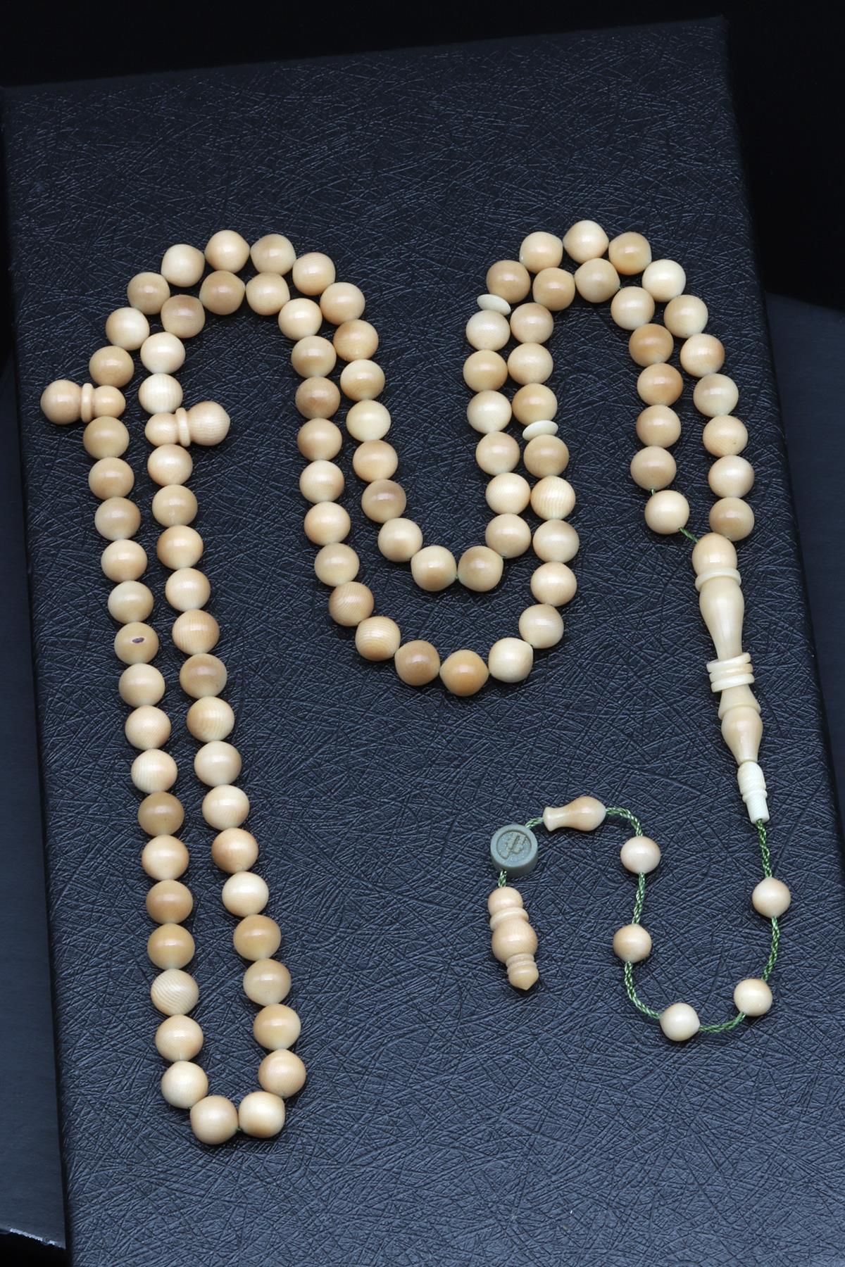 Usta İşçilikli Narçıl Ağacı 99'lu Tesbih 7 mm İstanbul Kesim