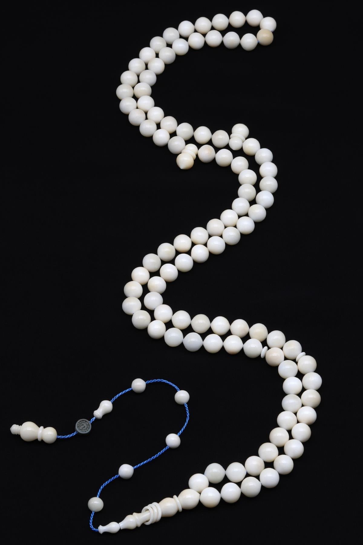 Usta İşçilikli Narçıl Ağacı 99'lu Tesbih 8 mm Küre Kesim