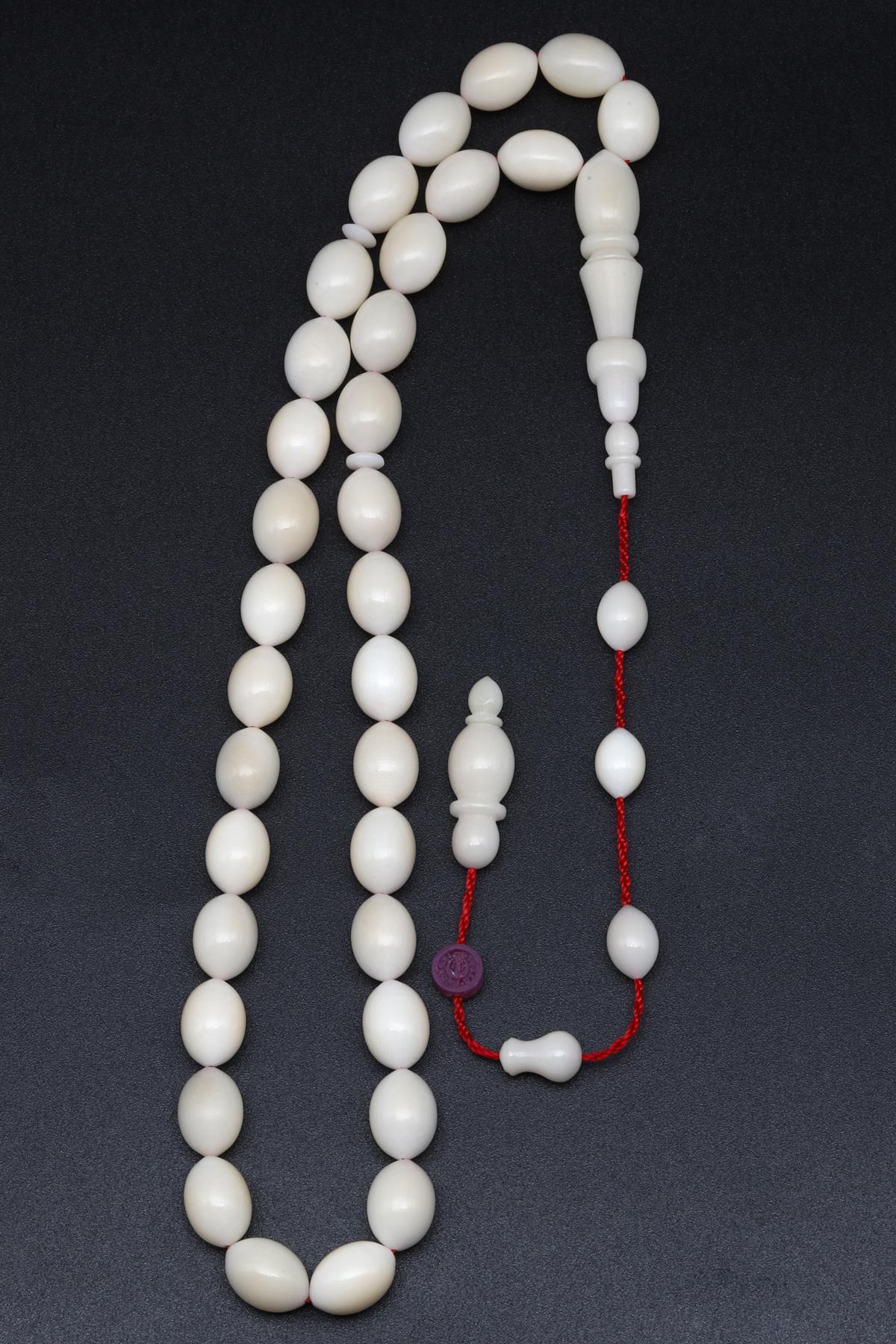 Usta İşçilikli Narçıl Tesbih 7 x 10 mm Arpa Kesim