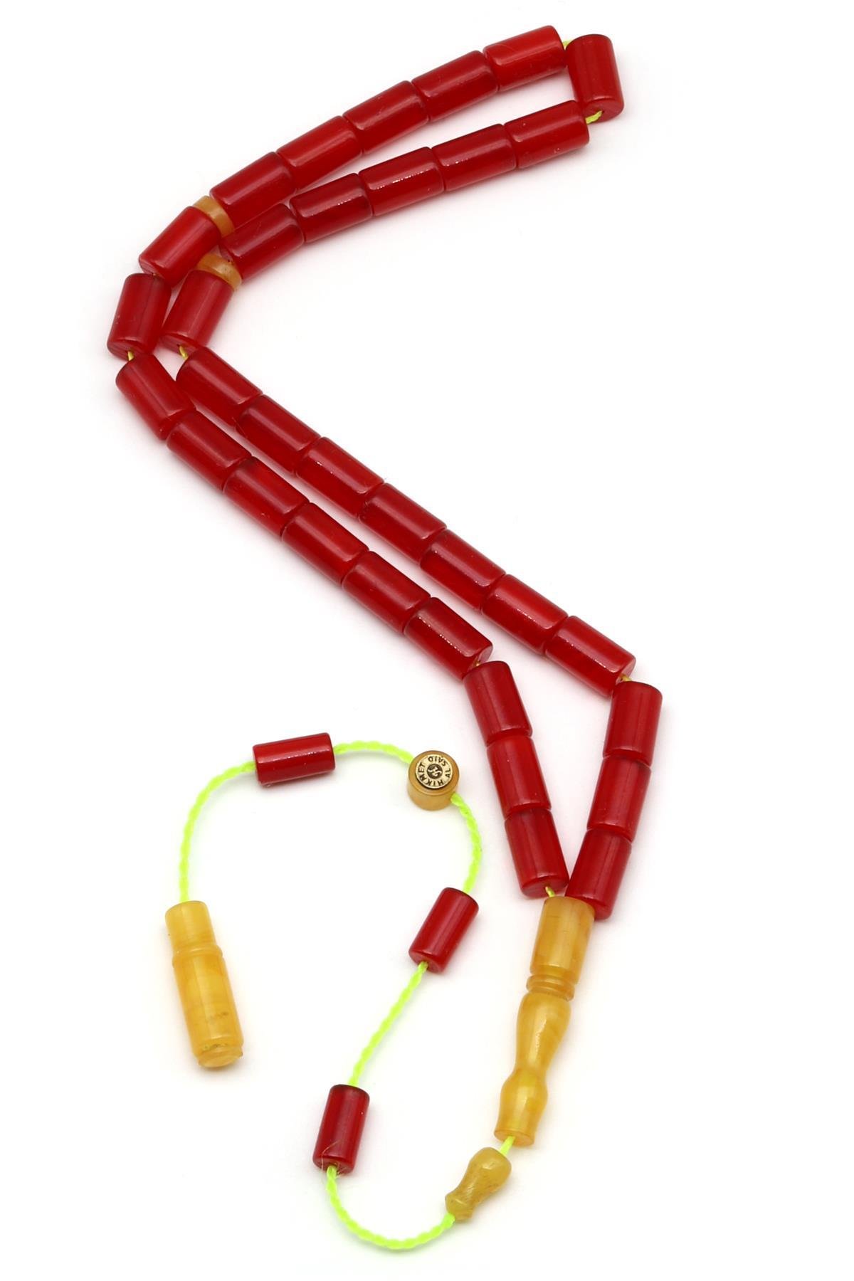 Usta İşçilikli Sıkma Tesbih 5 x 8 mm Silindir Kesi