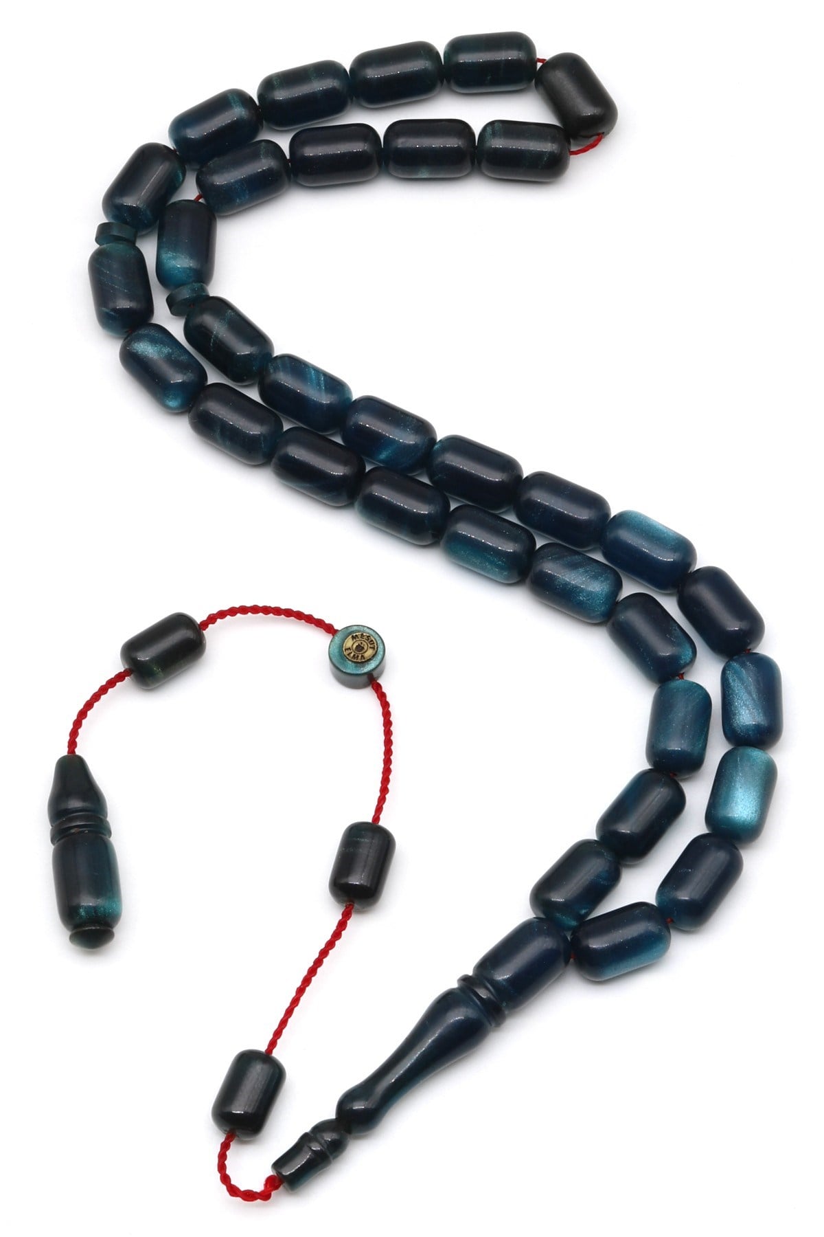 Usta İşçilikli Sıkma Tesbih 7 x 11 mm Kapsül Kesim - T-1580
