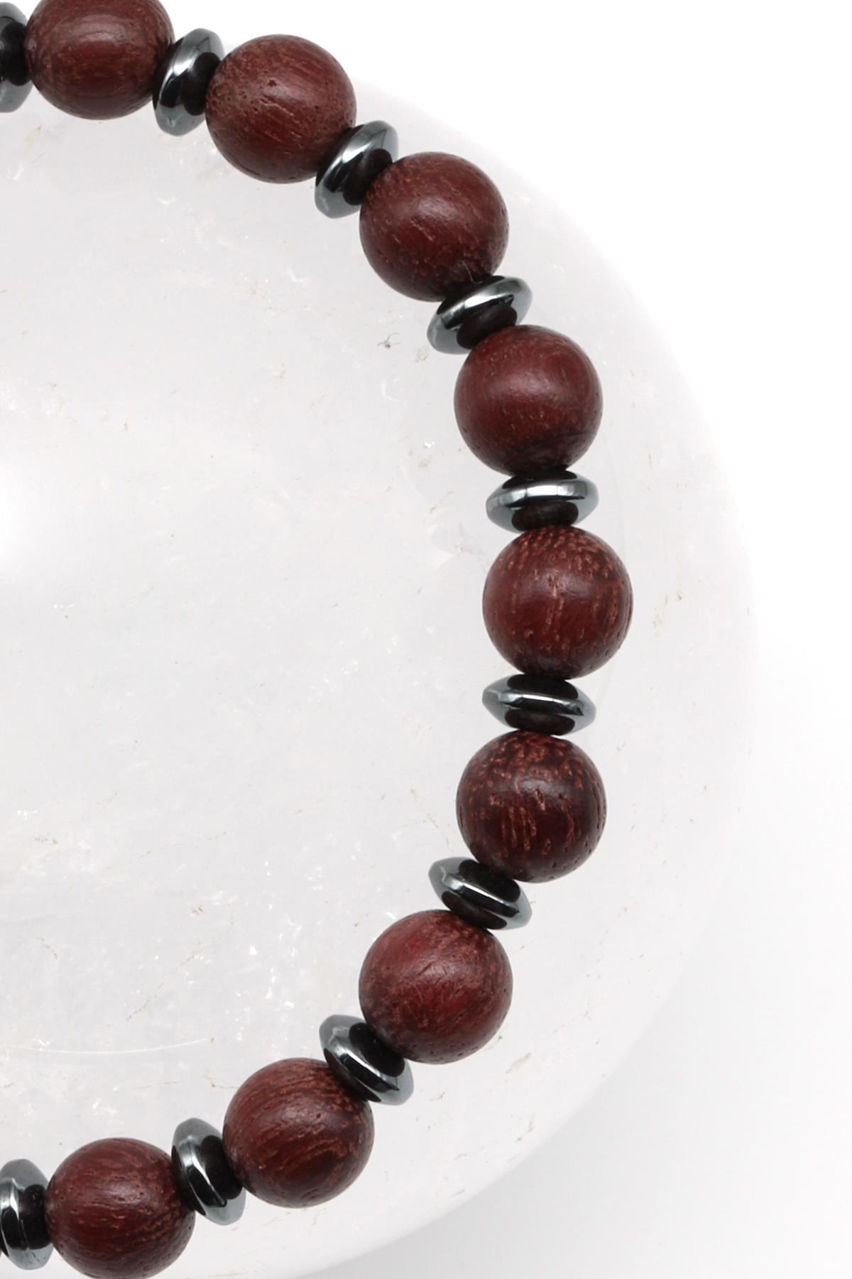 Venge Ağacı Makrome Örme Bileklik