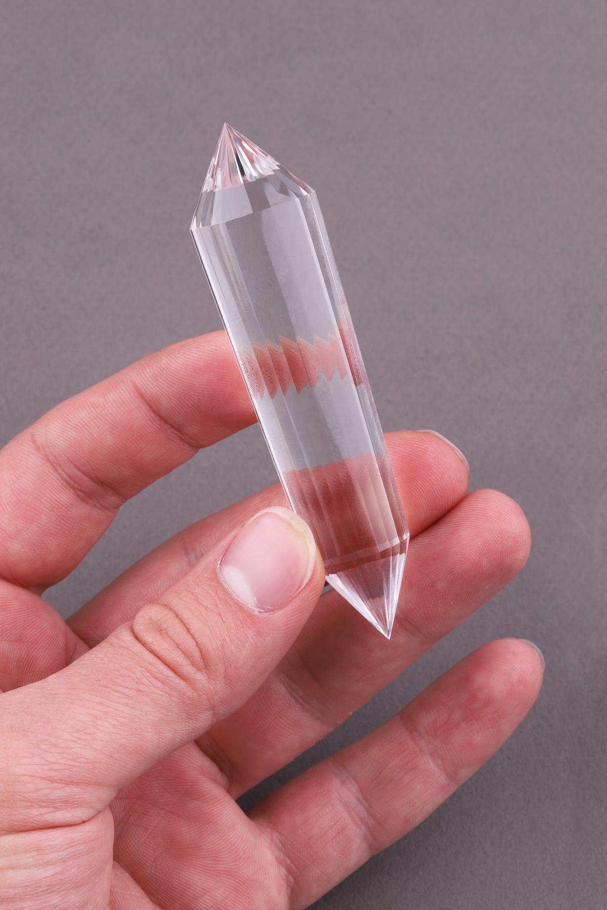 Vogel Kristal 8 cm x 24 Facet