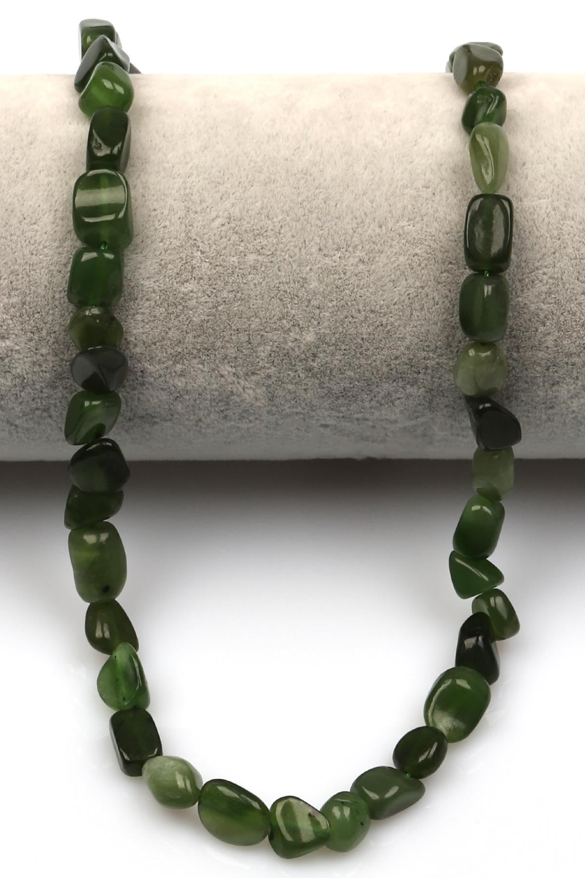 Yeşim Doğal Taş Dizi 6 x 8 mm Mercimek Kesim