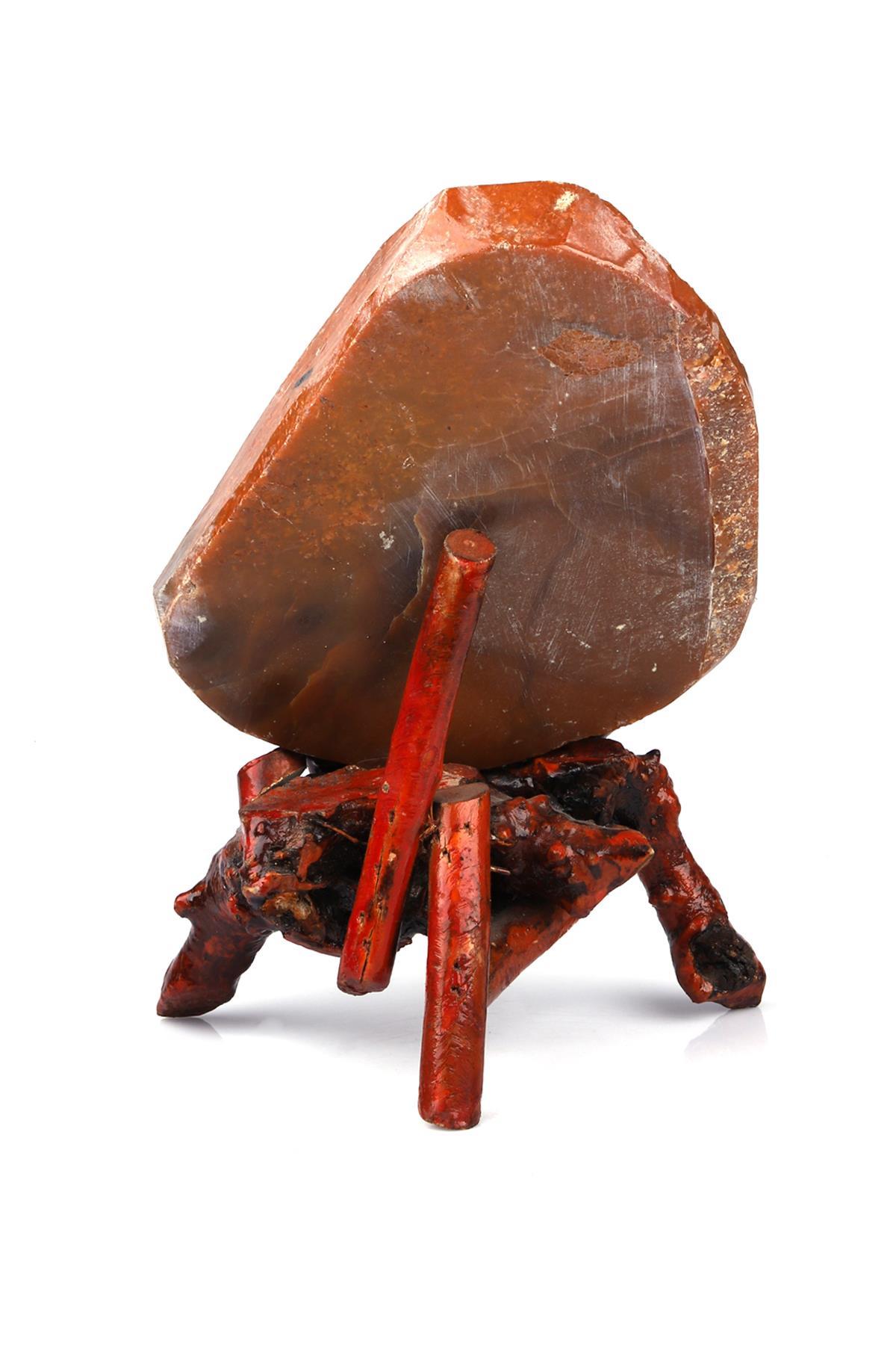 Yeşim Taşı Özel Standlı Dekoratif Parça