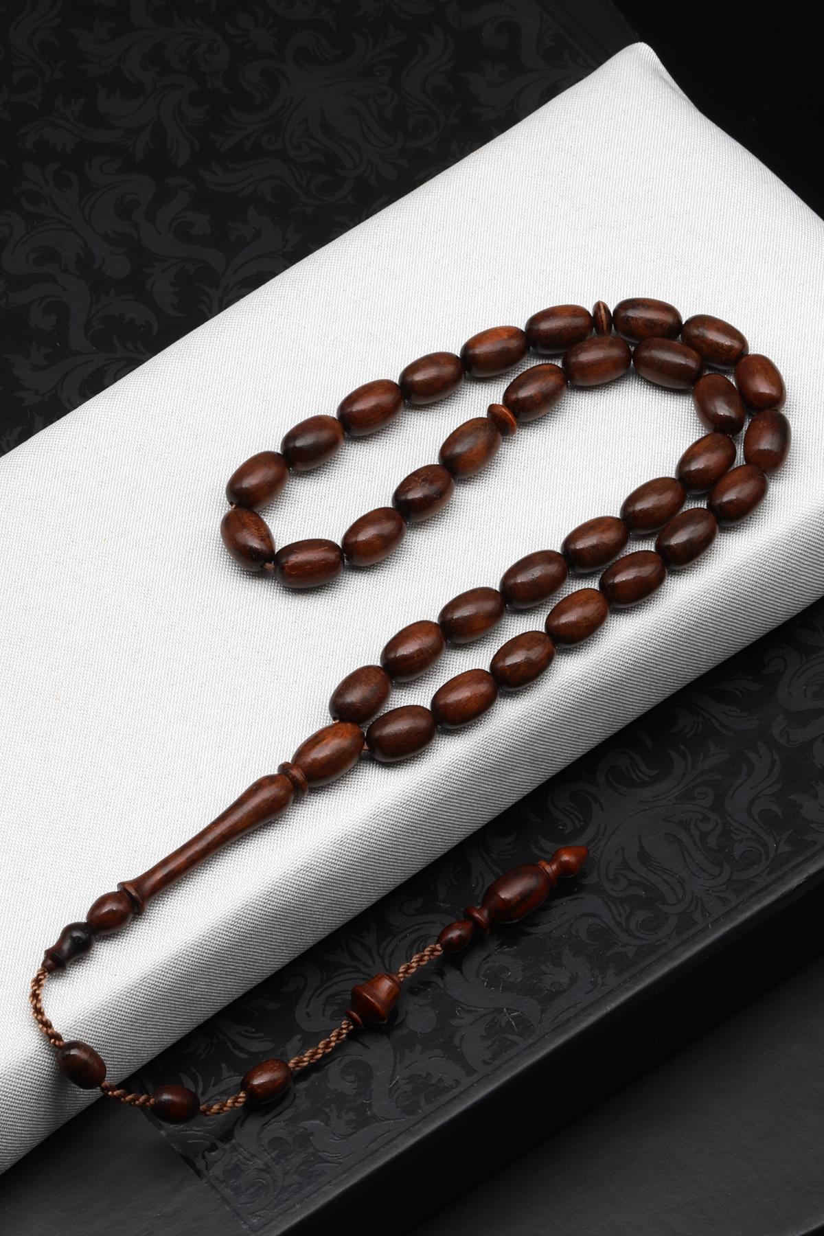 Yılan Ağacı Tesbih 6 x 9 mm Kapsül Kesim