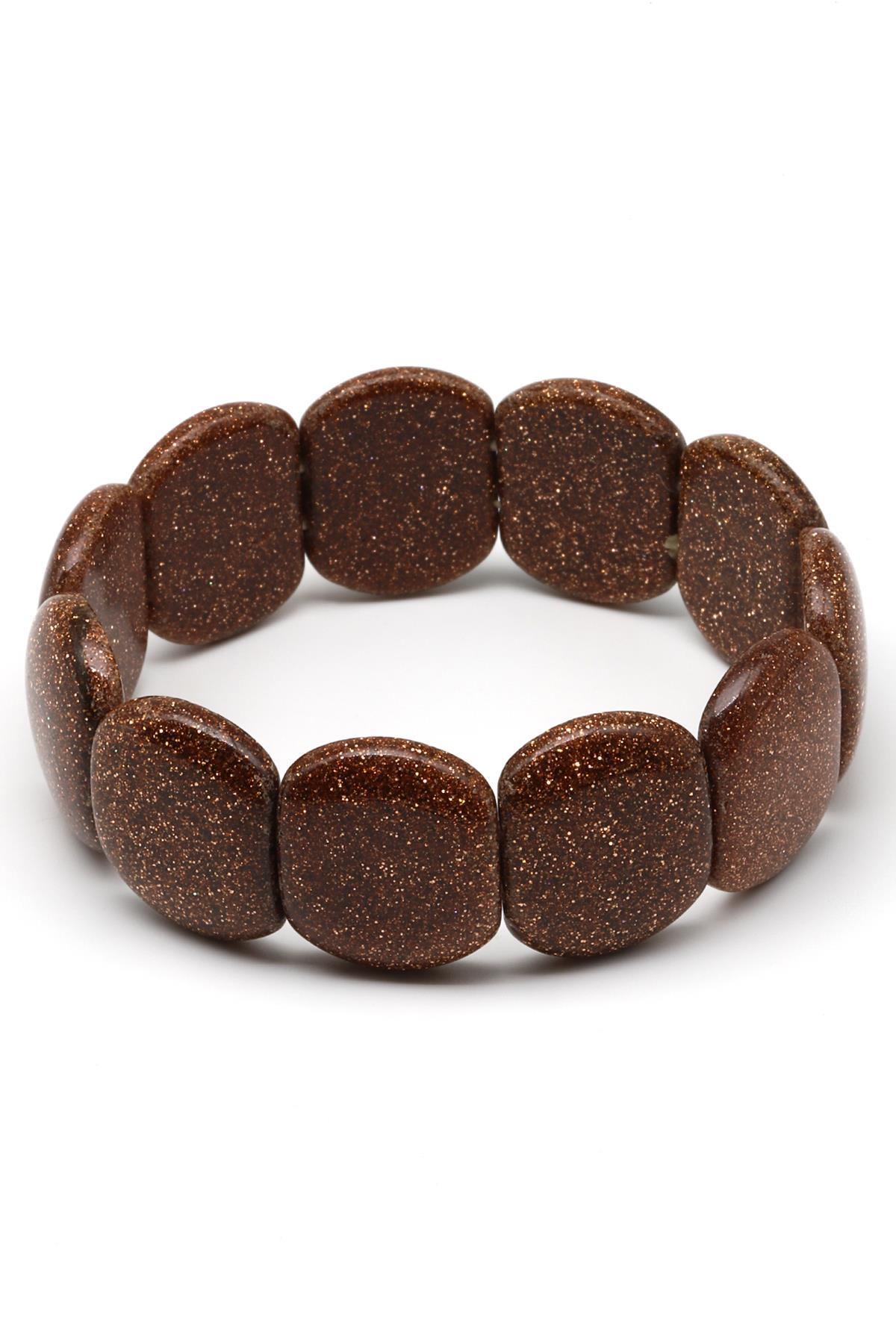 Yıldız Taşı Bileklik 17 x 20 mm Özel Kesim