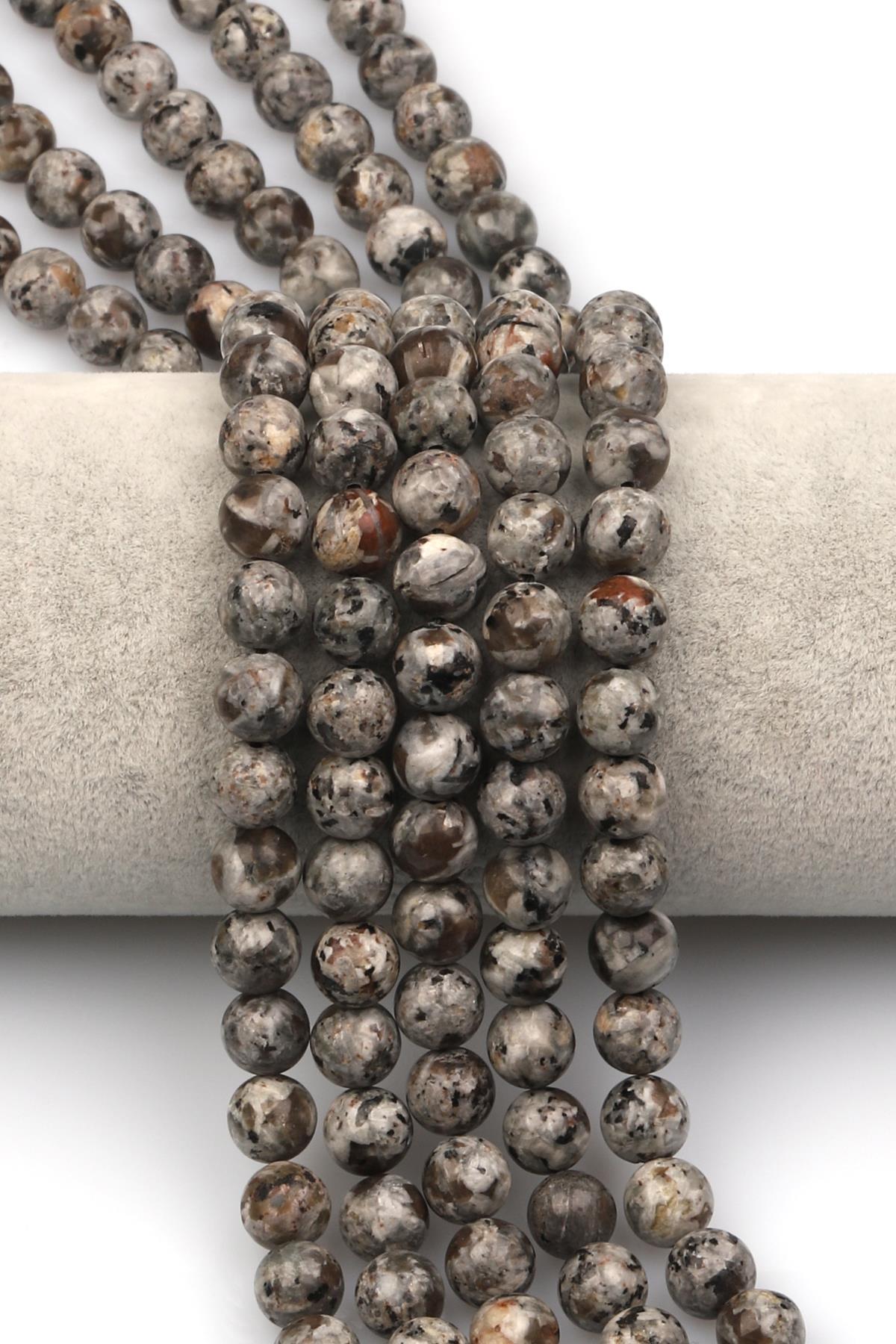 Yooperlite Doğaltaş Dizi 8 mm Küre Kesim