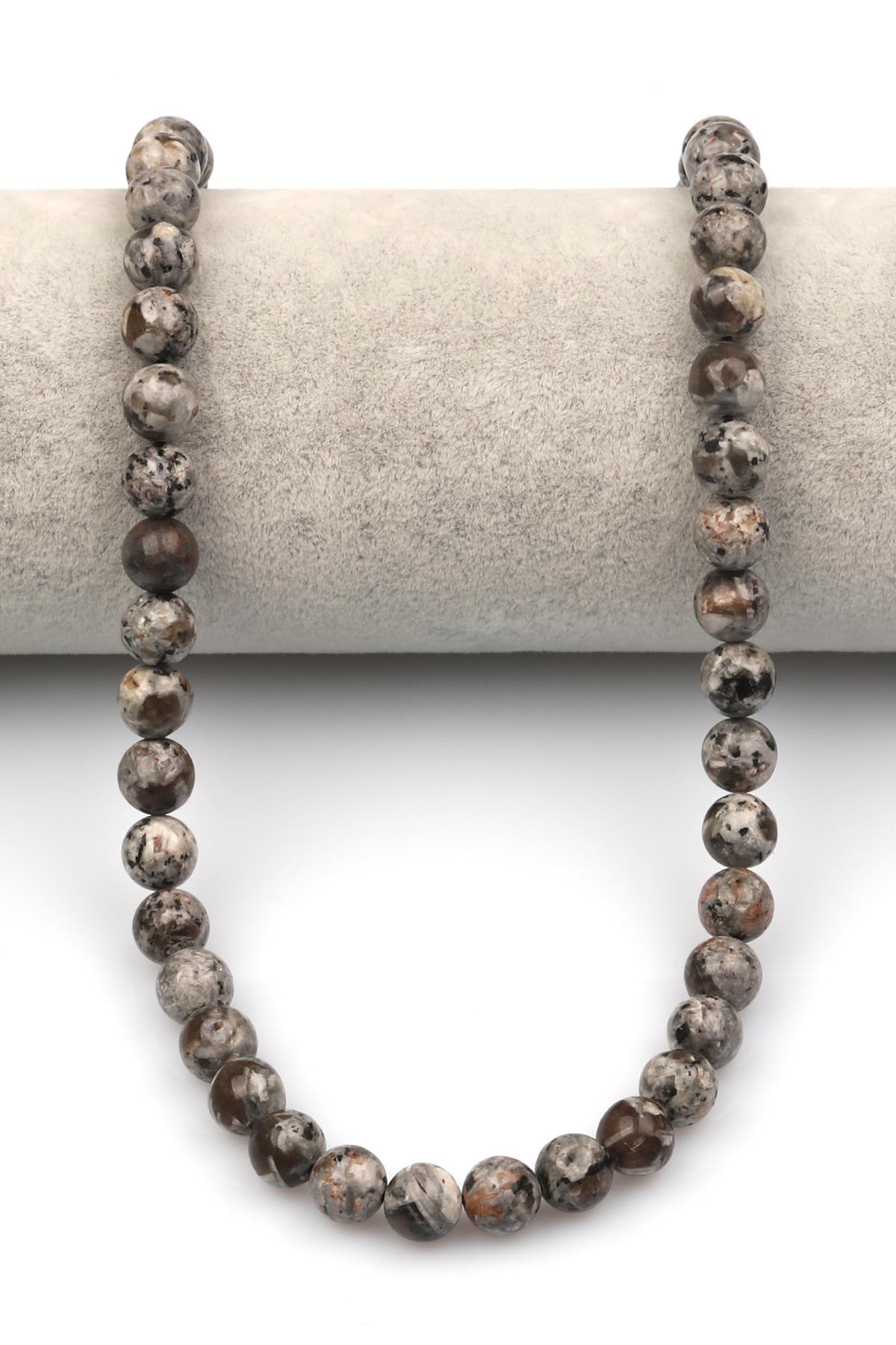 Yooperlite Doğaltaş Dizi 8 mm Küre Kesim