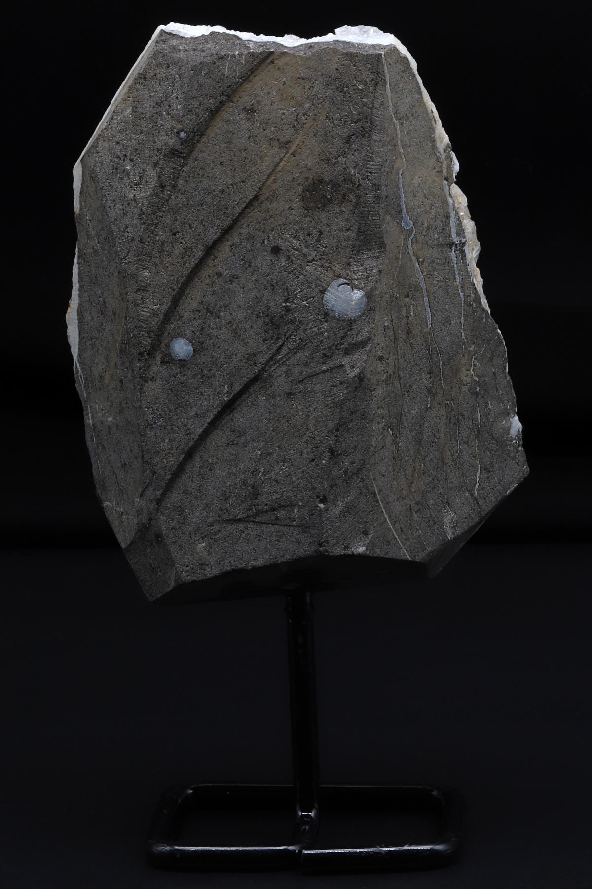 Zeolit Doğal Taş Standlı Ham Parça