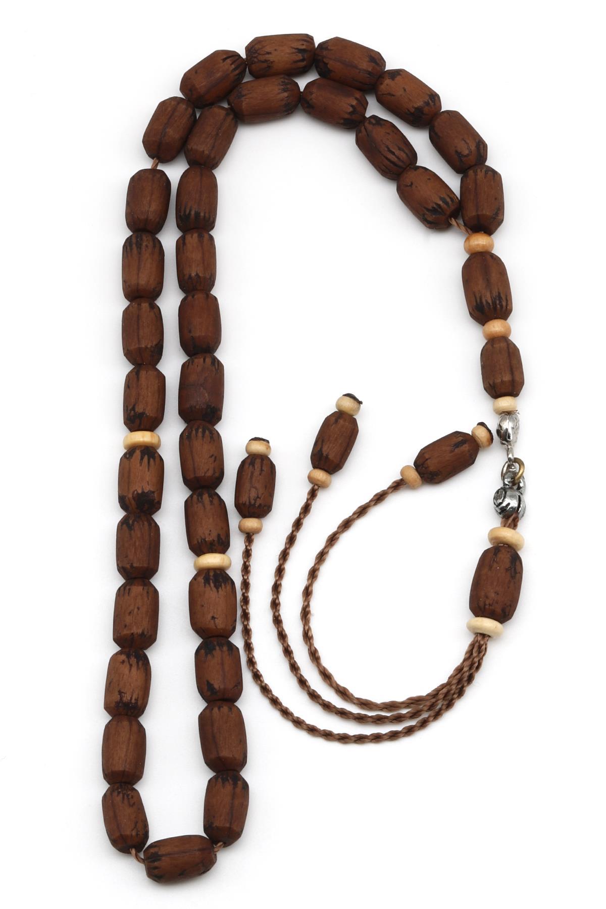 Zeytin Çekirdeği Tesbih 6 x 10 mm Kapsül Kesim