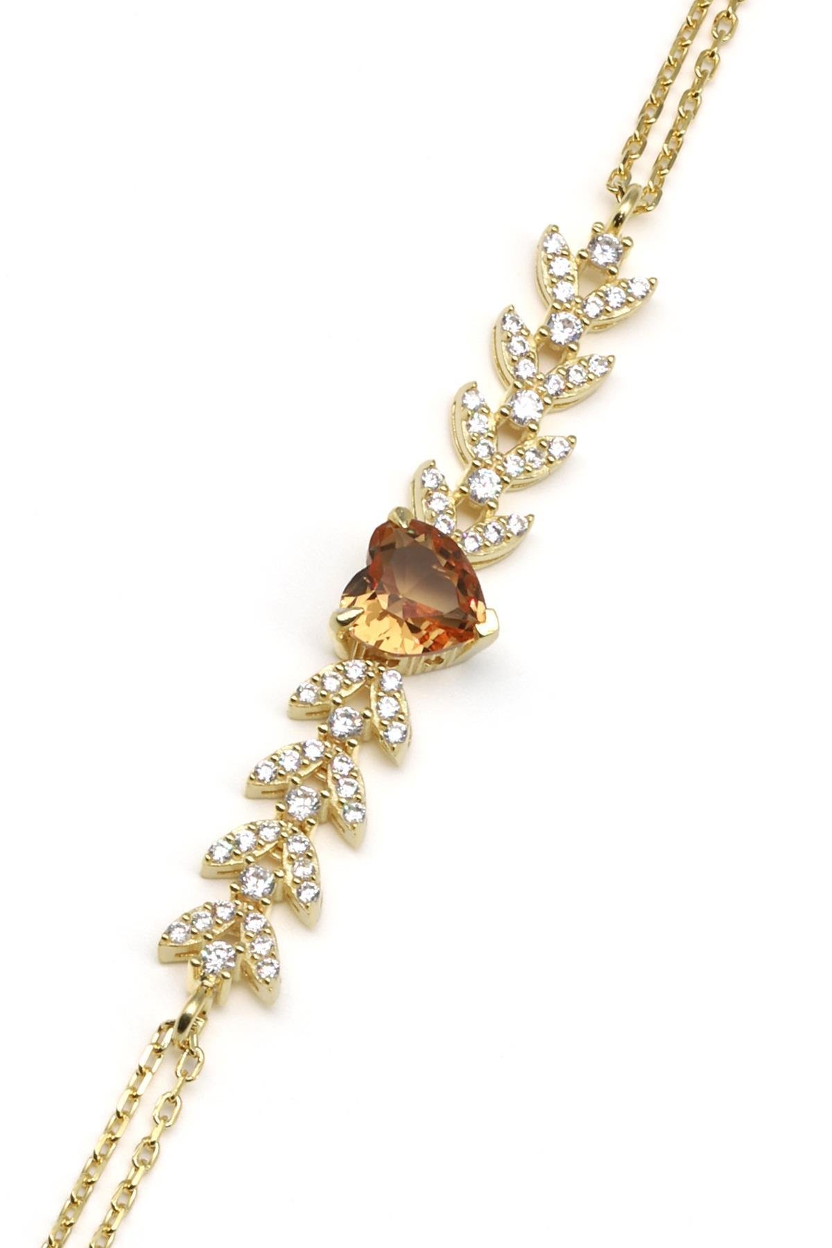 Zultanit 925 Ayar Gümüş Bileklik 