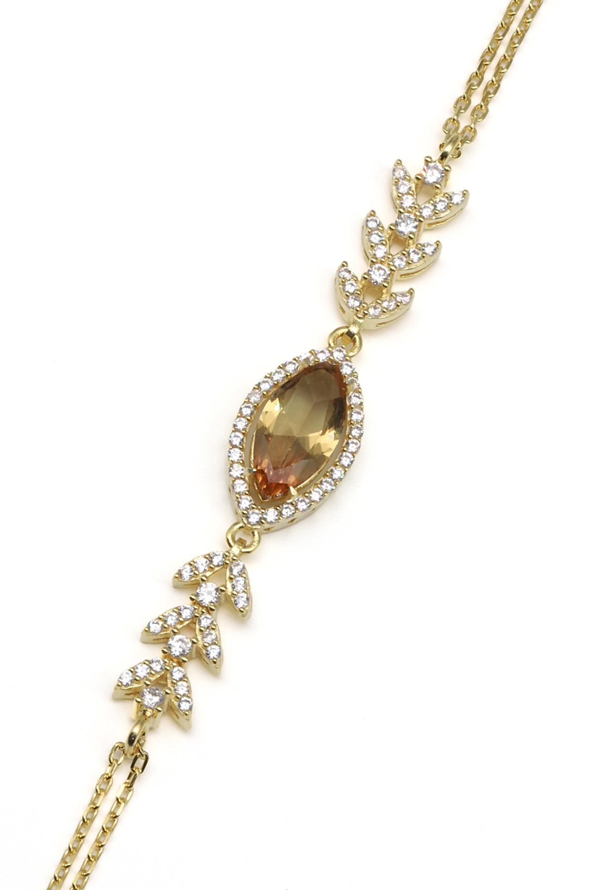 Zultanit 925 Ayar Gümüş Bileklik 