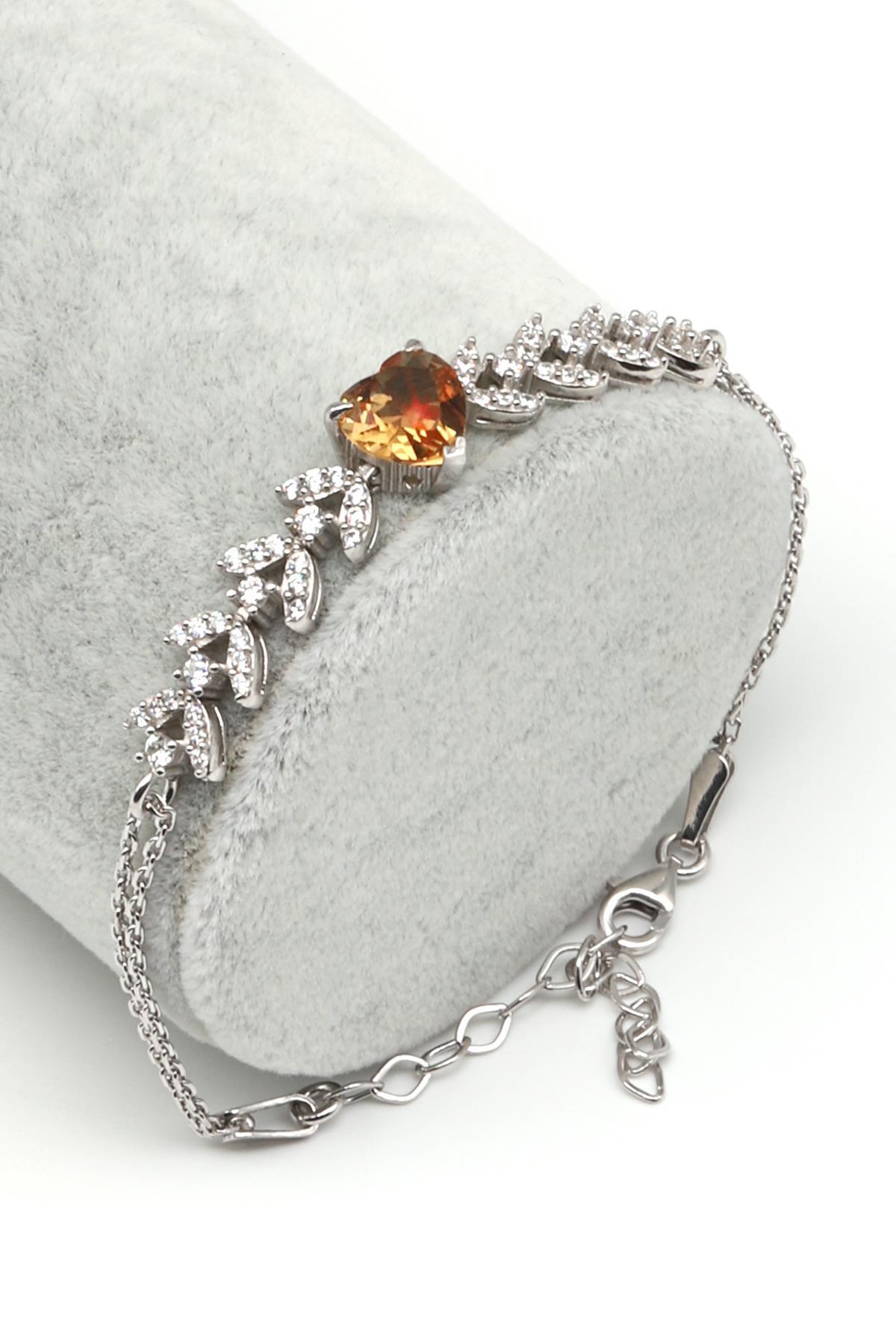 Zultanit 925 Ayar Gümüş Bileklik 