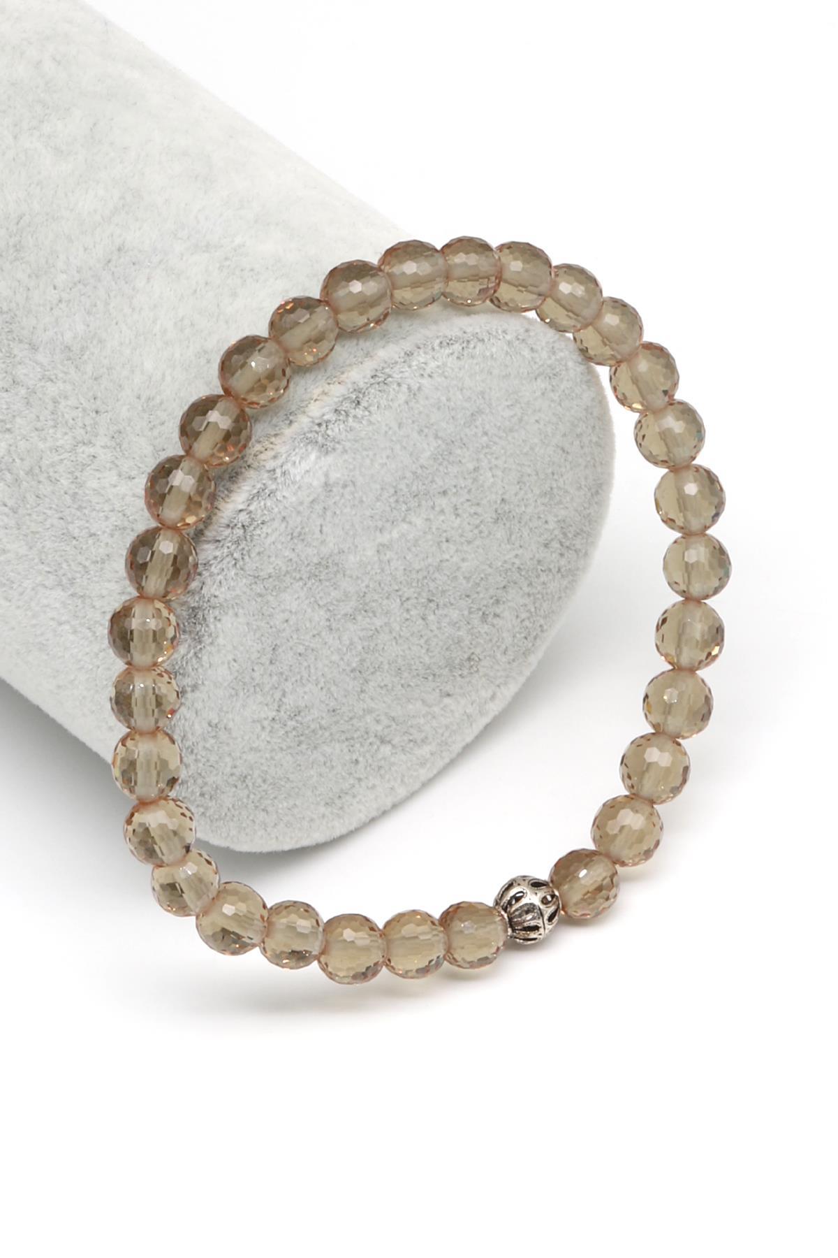 Zultanit Bileklik 6 mm Fasetli Küre Kesim