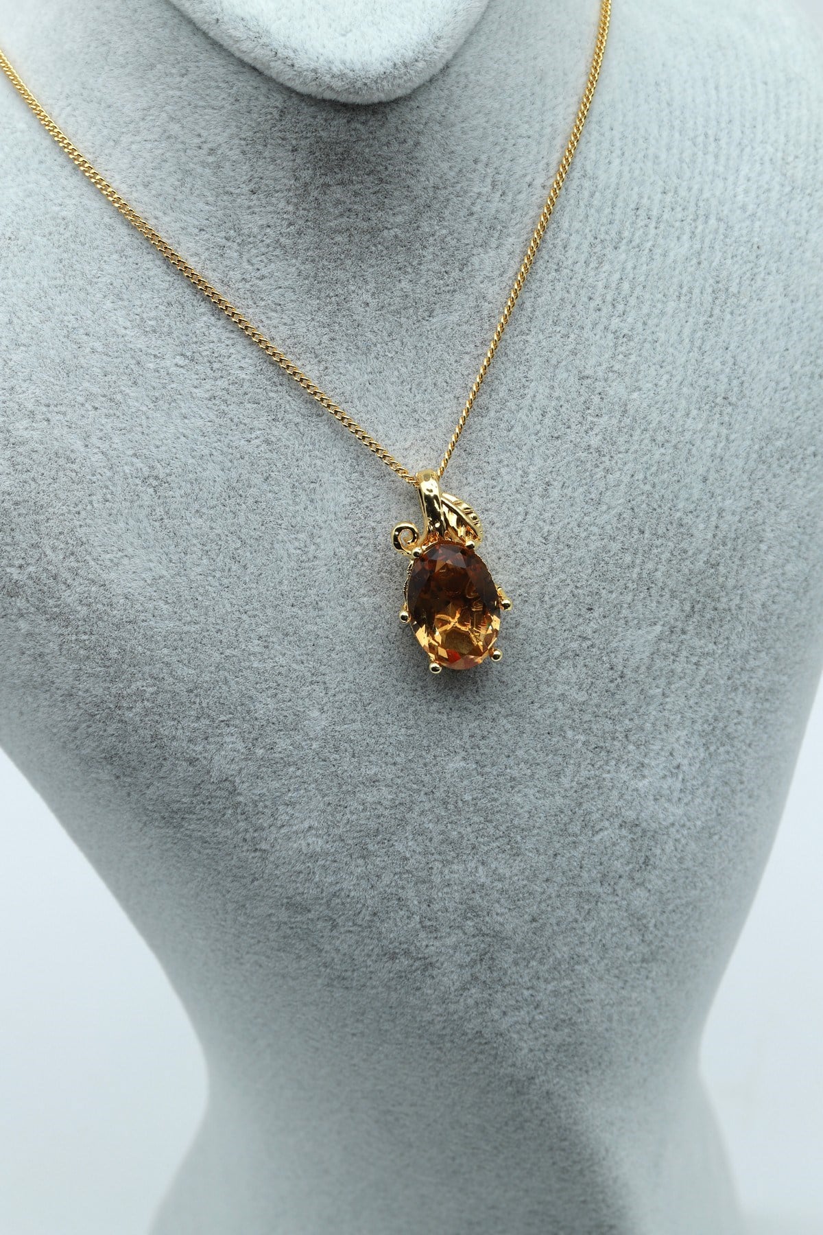 Zultanit Gold Renkli Kolye - KLY-1669