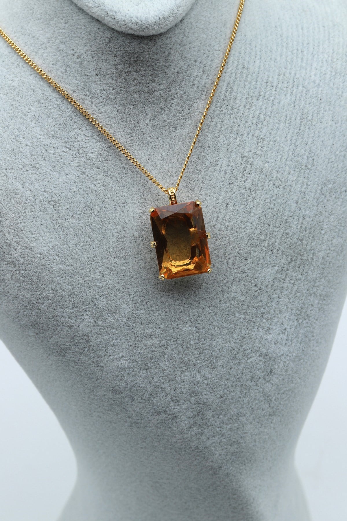 Zultanit Gold Renkli Kolye - KLY-1670