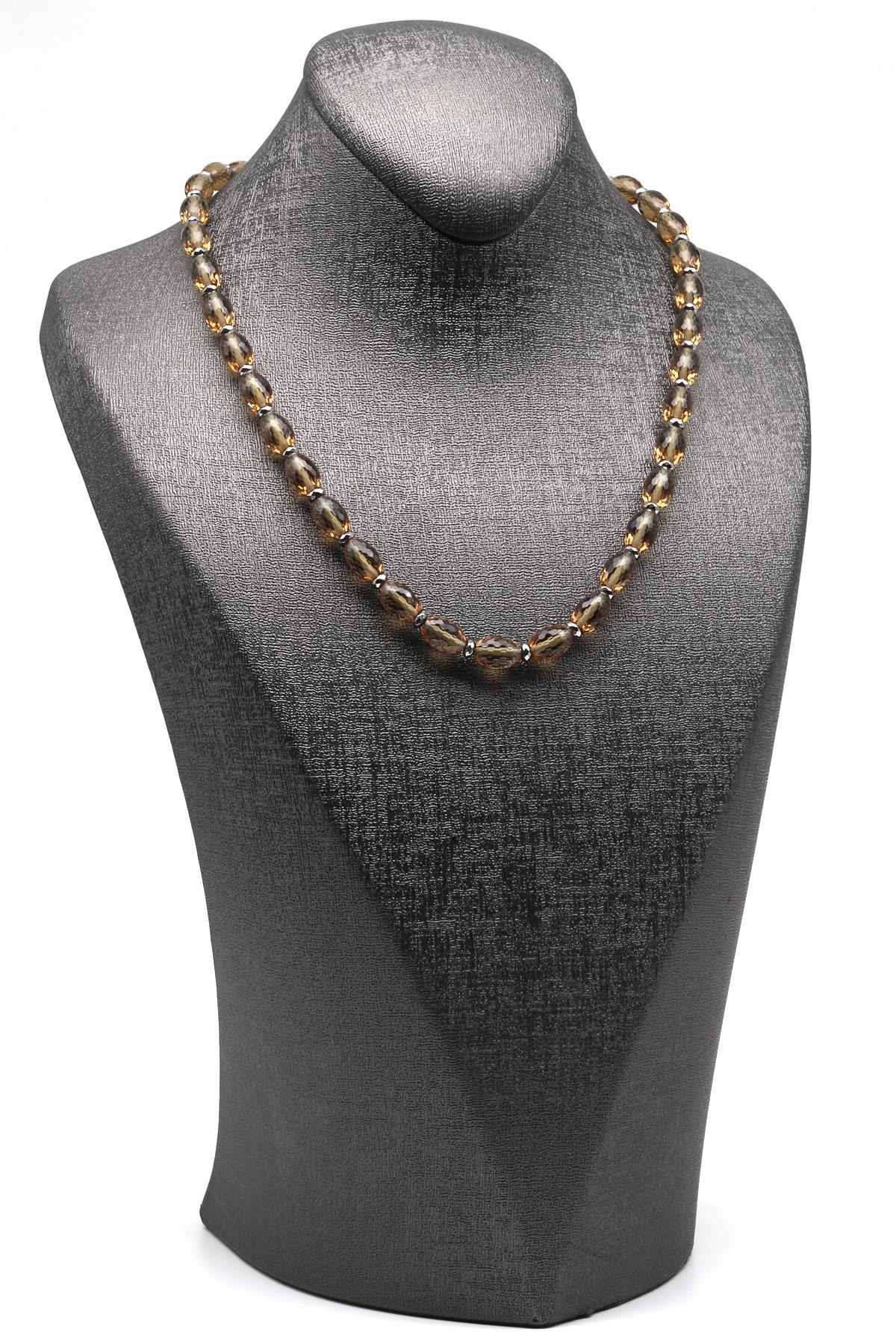 Zultanit-Hematit Doğal Taş 925 Ayar Gümüş Kolye