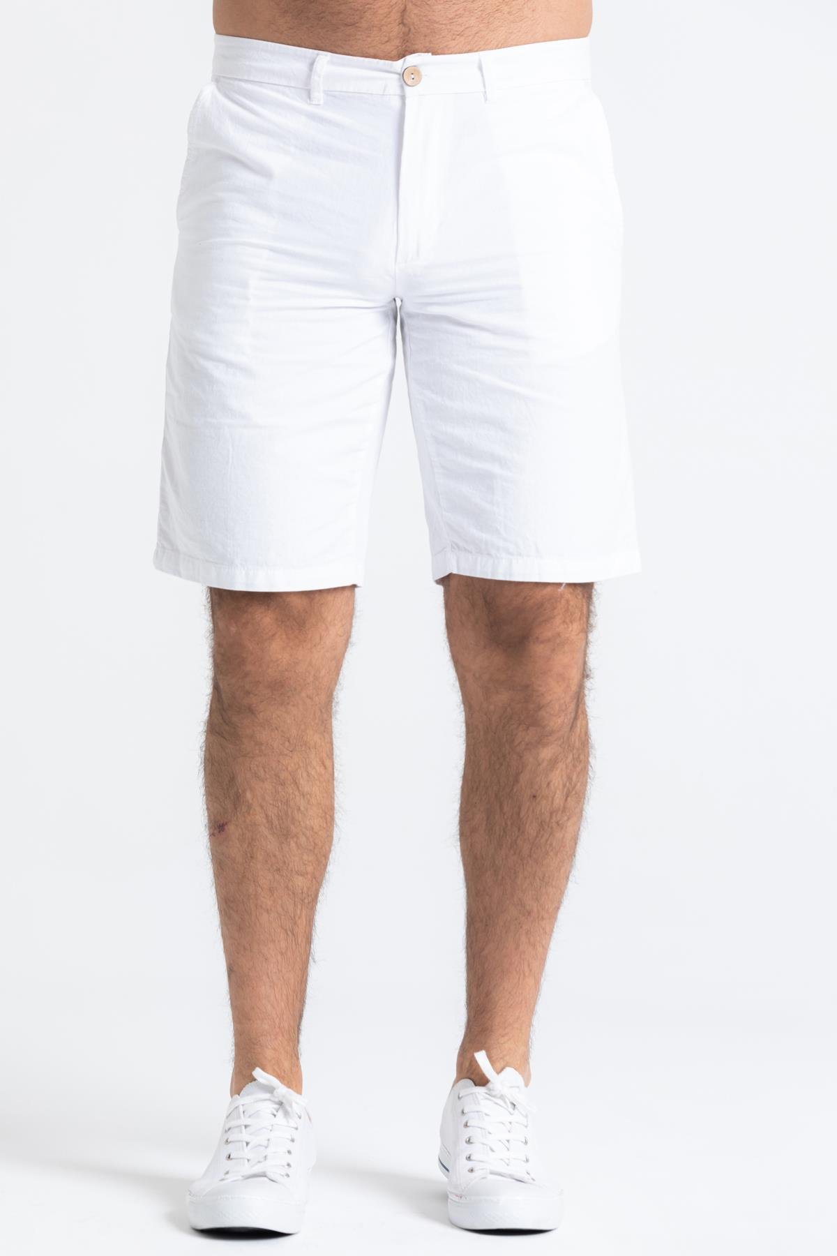 Ege Şort Beyaz Byz