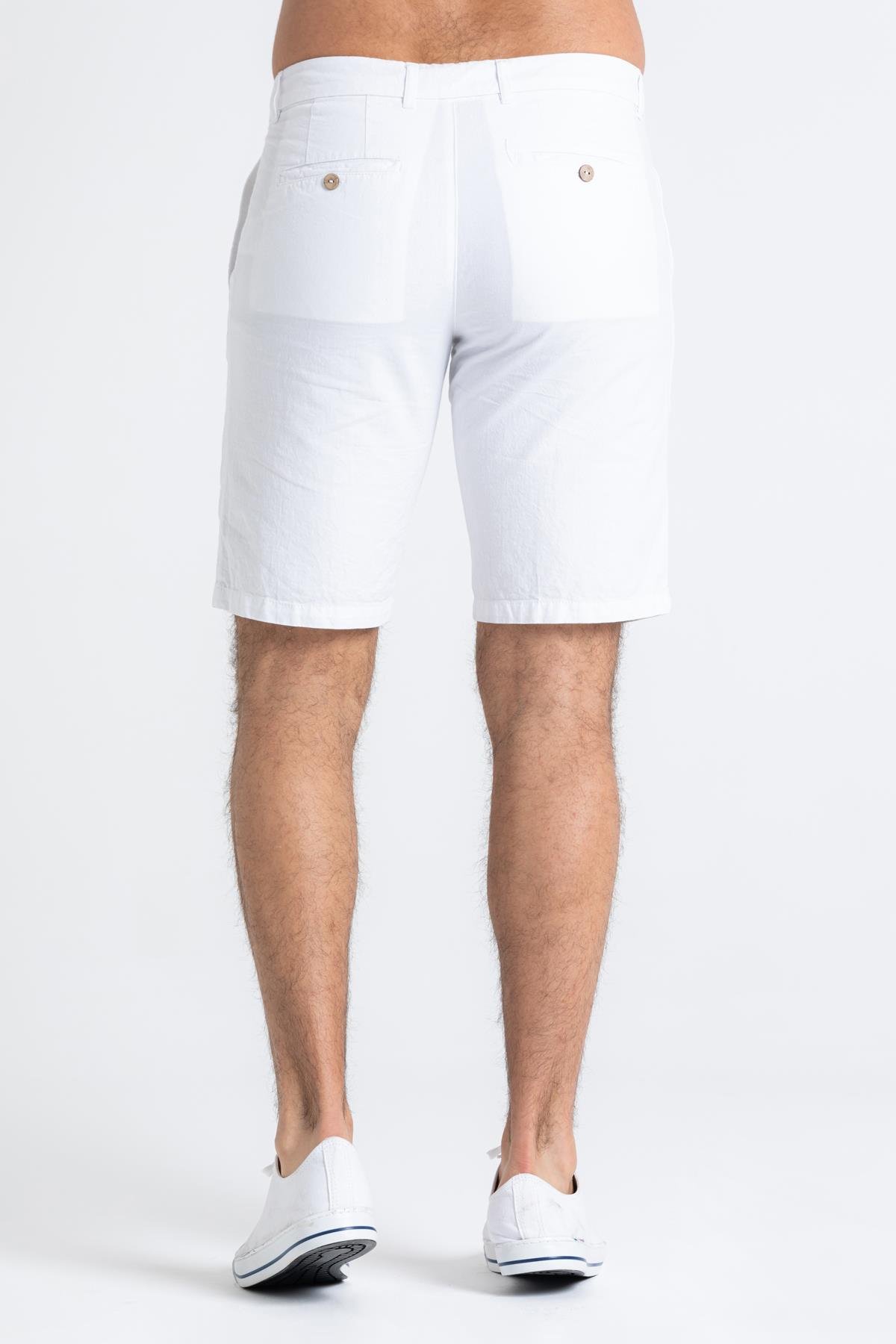 Ege Şort Beyaz Byz