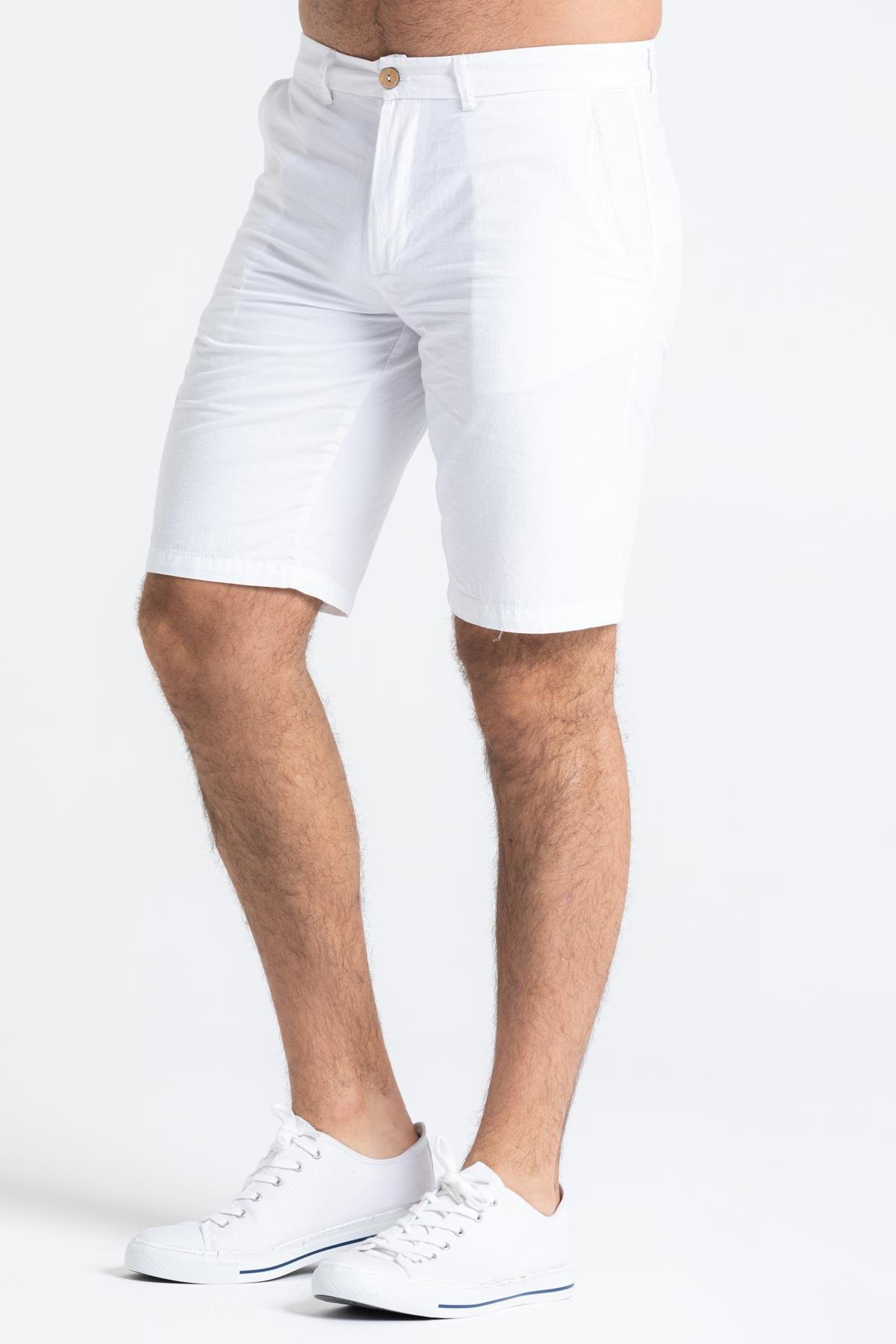 Ege Şort Beyaz Byz
