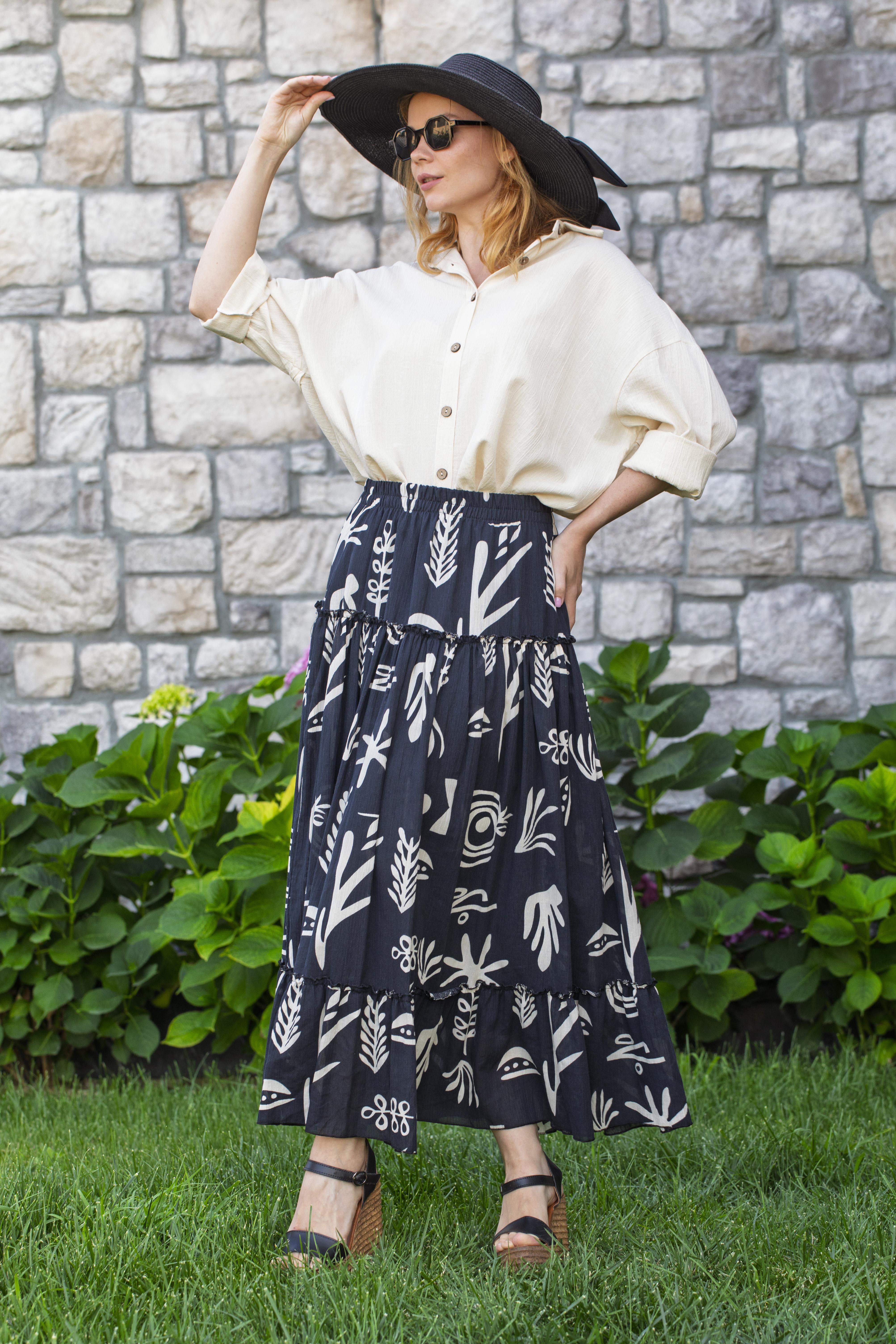 Hale Gömlek Krem Krm