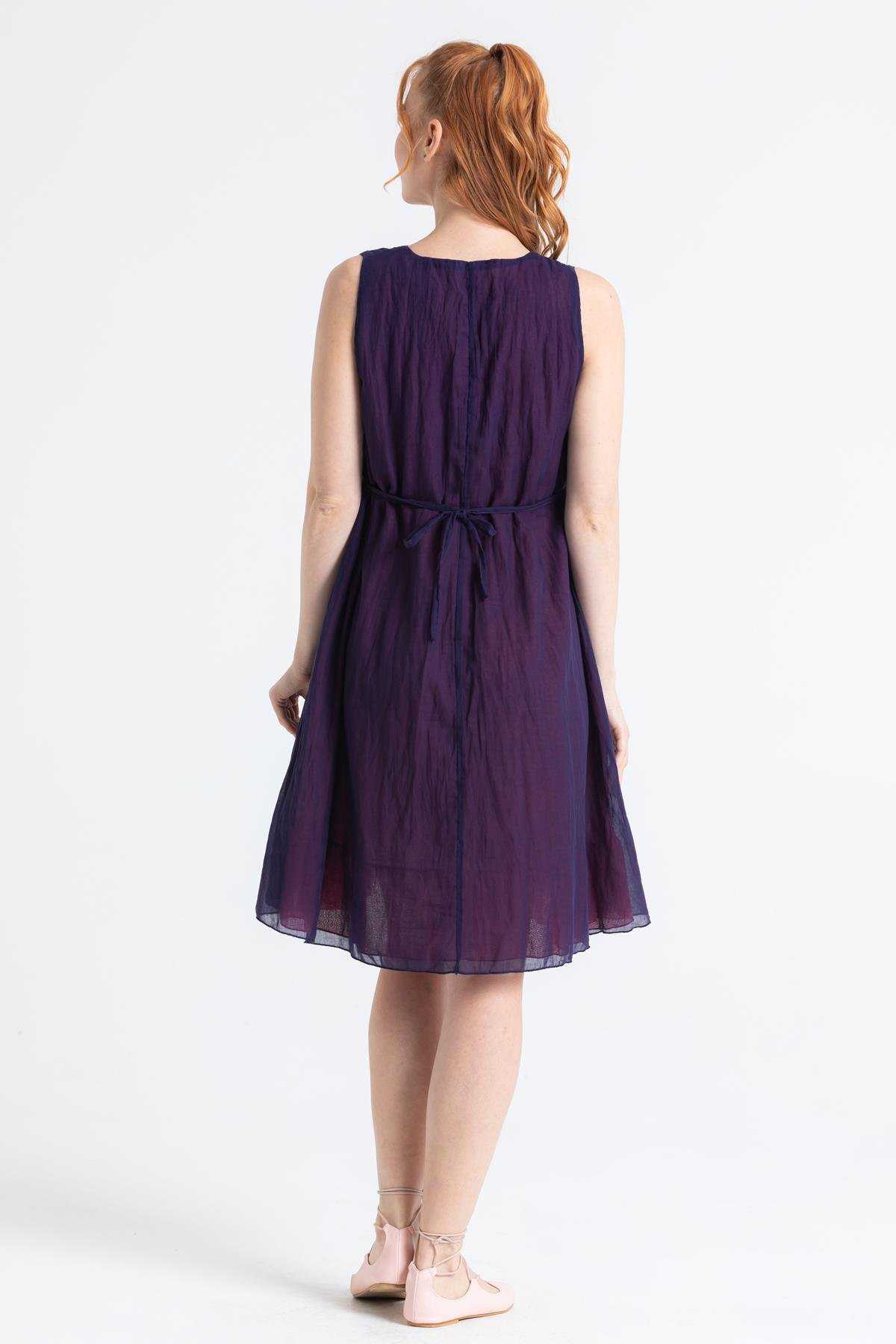 Jülide Elbise Mor Mor