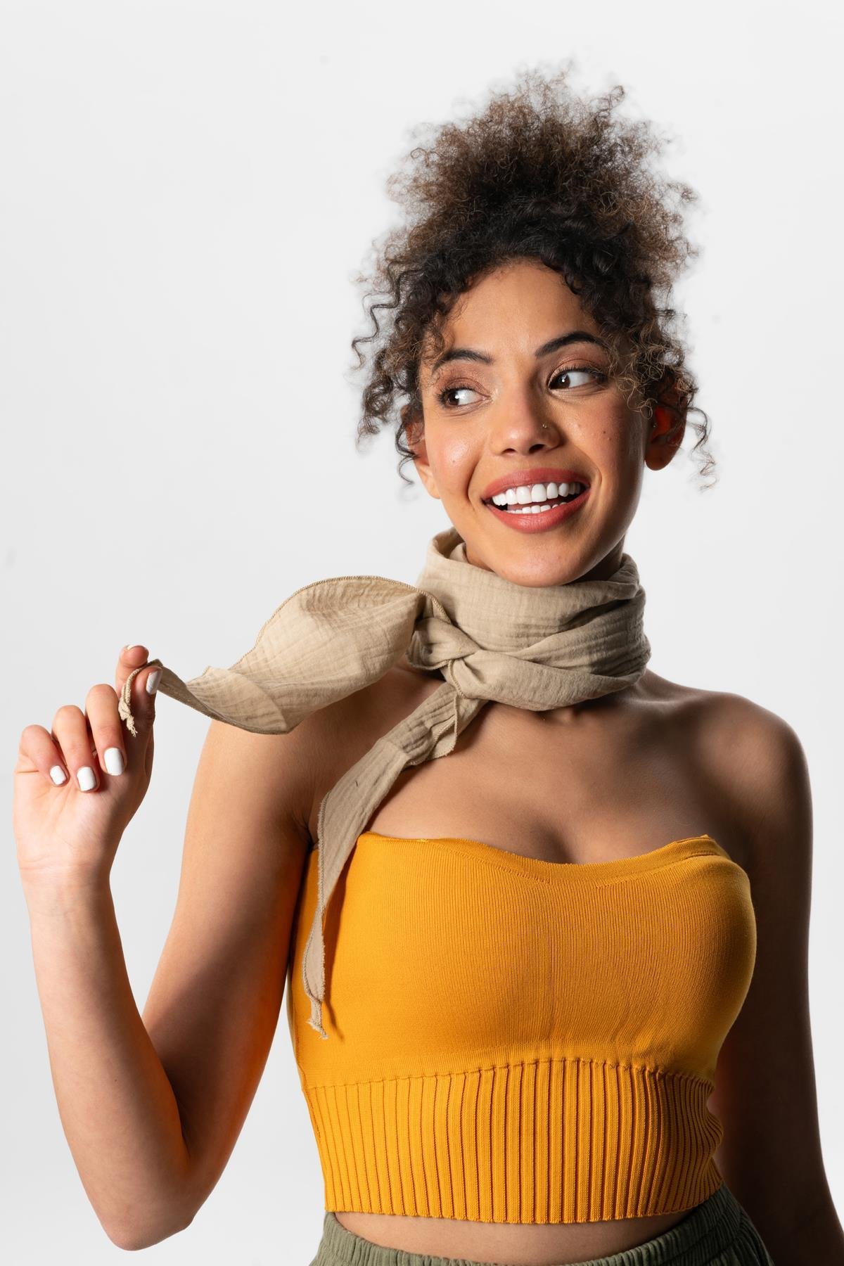 Müslin Fular Vizon Vzn