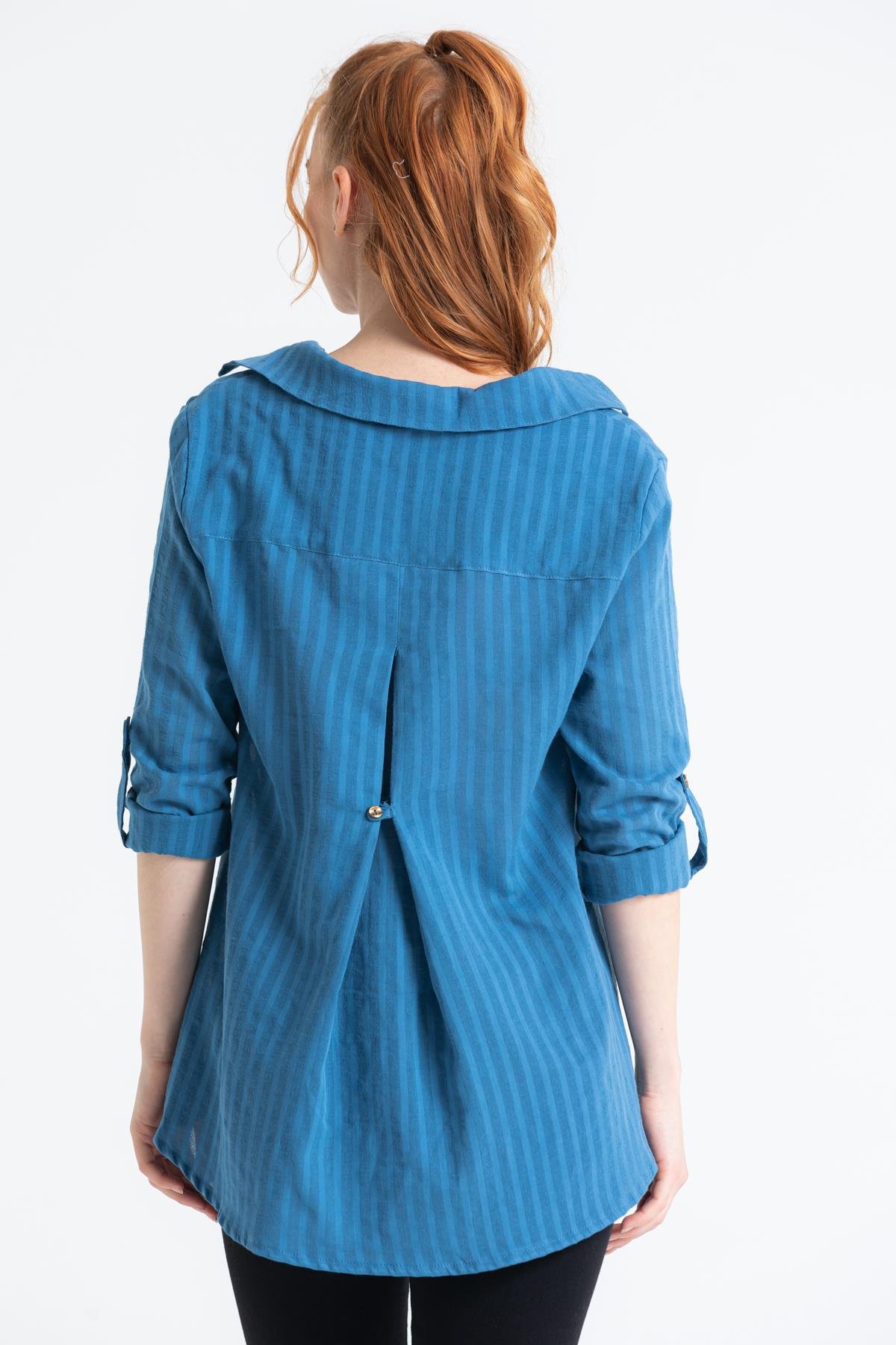 Peyker Gömlek İndigo indg