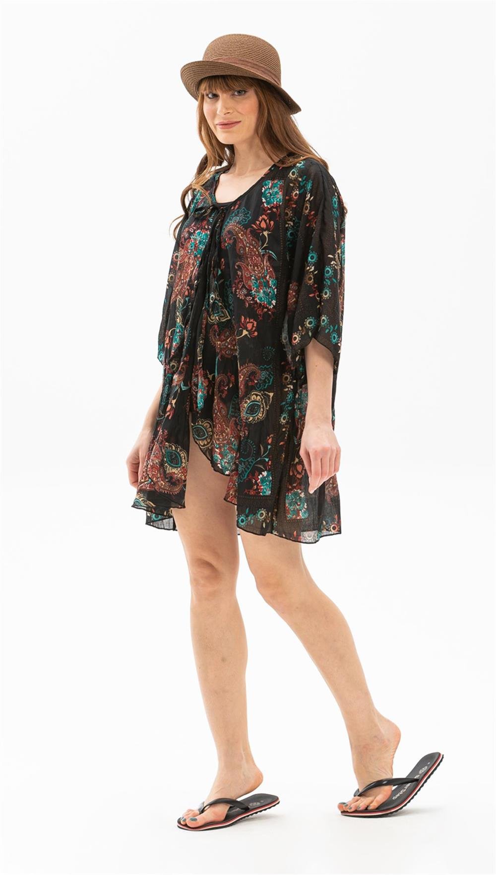 Side Vual Pareo Yesil 6142
