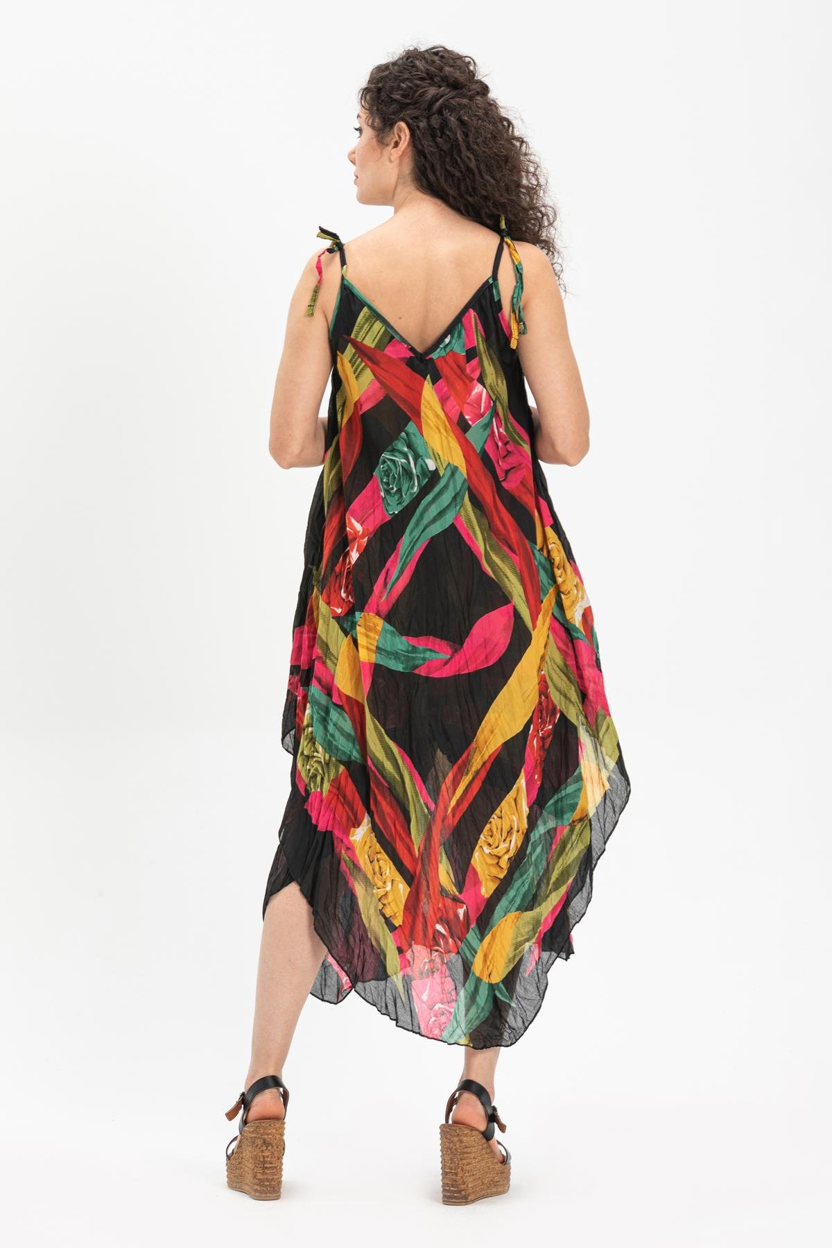 Toptan Afrodit Elbise Siyah