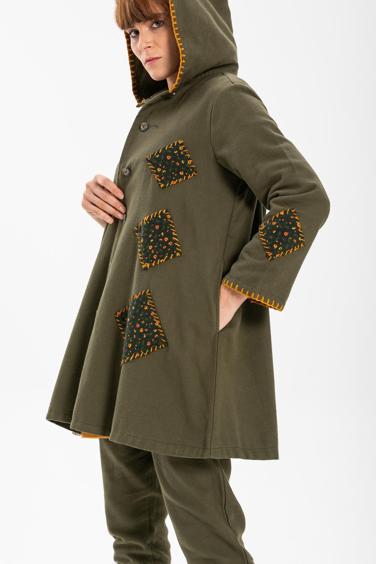 Toptan Eylem Pazen Ceket Haki