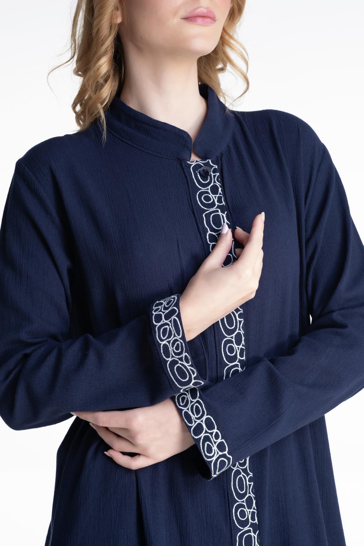 Toptan Halkalı Takım Ferace Lacivert