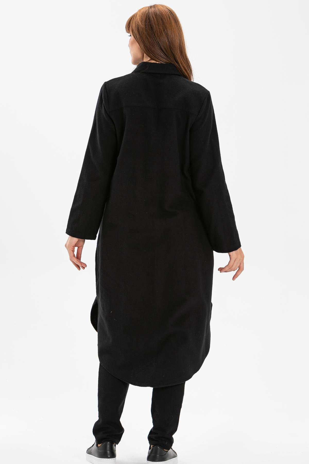 Toptan Merve Pazen Tunik Siyah