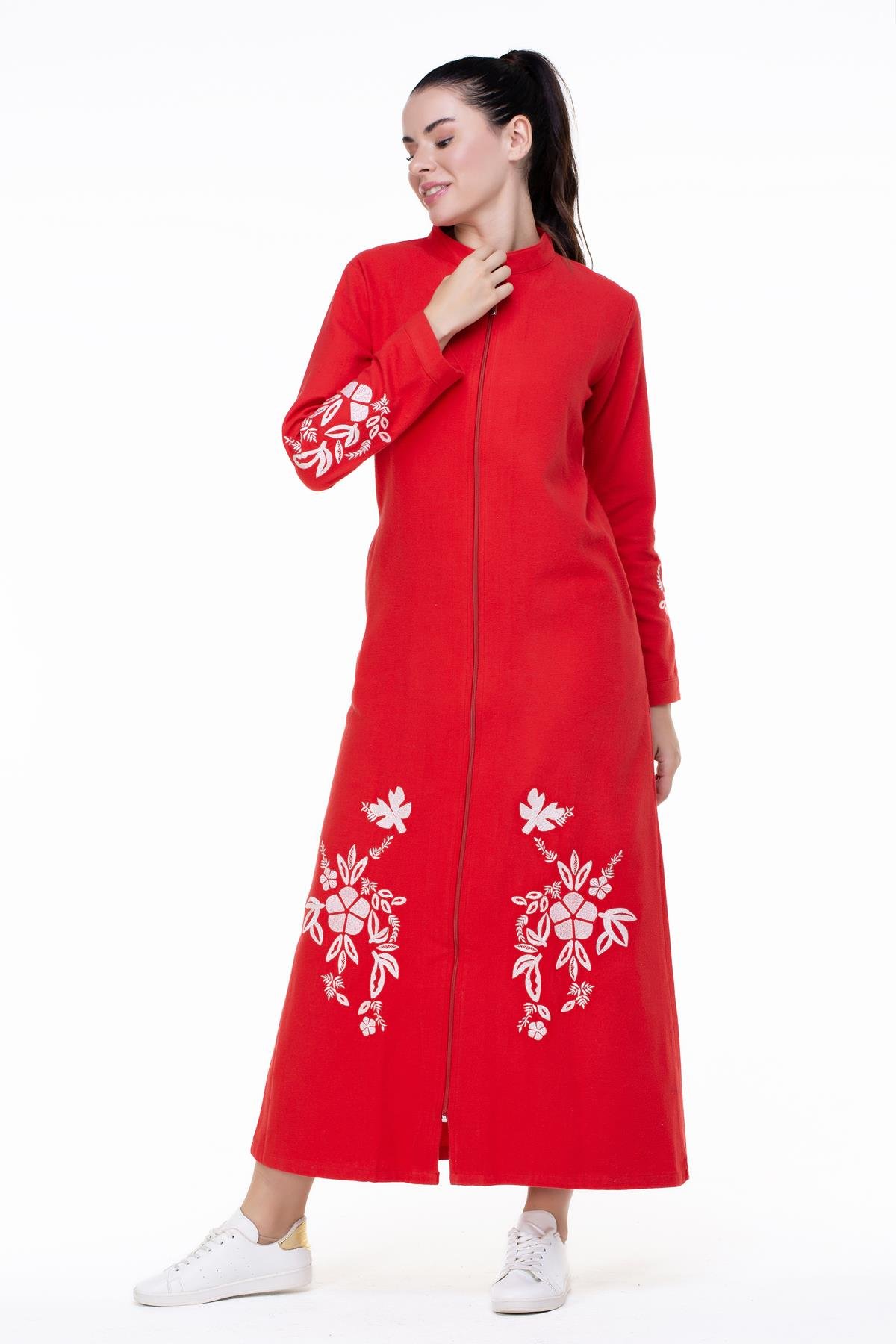 Toptan Nisa Pazen Ferace Kırmızı