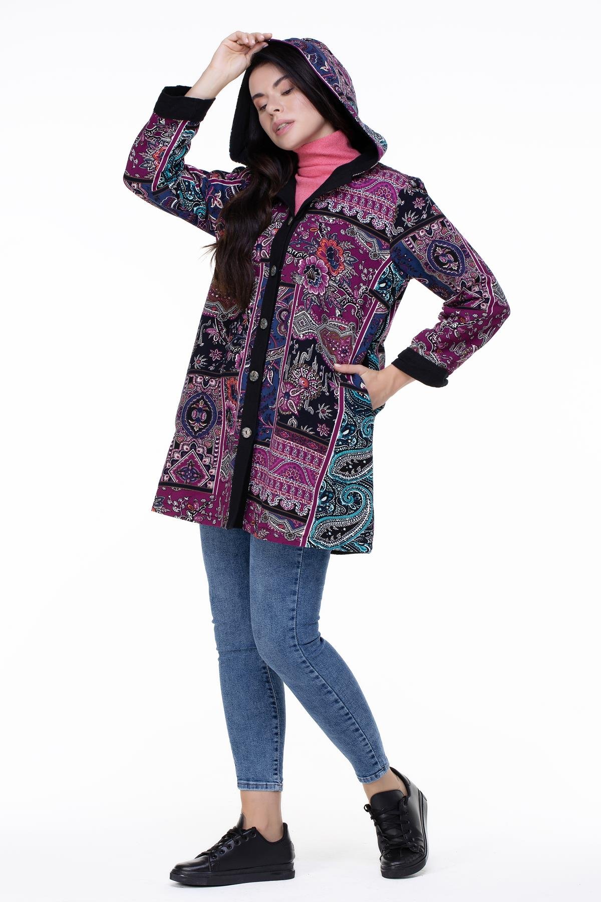 Toptan Tamay Pazen Ceket Mürdüm