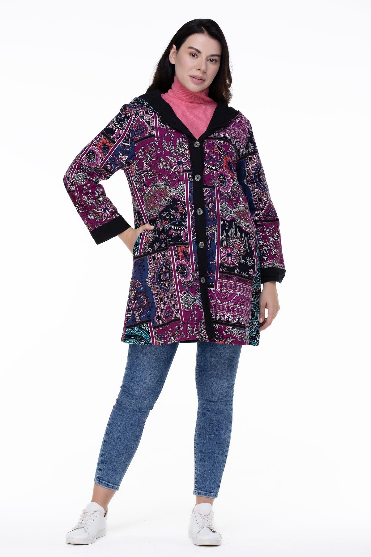 Toptan Tamay Pazen Ceket Mürdüm