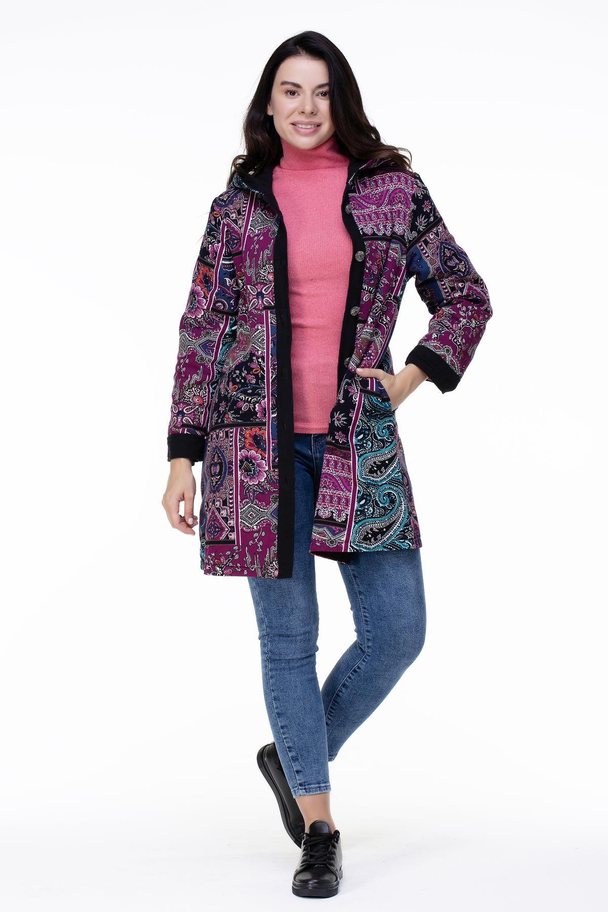 Toptan Tamay Pazen Ceket Mürdüm