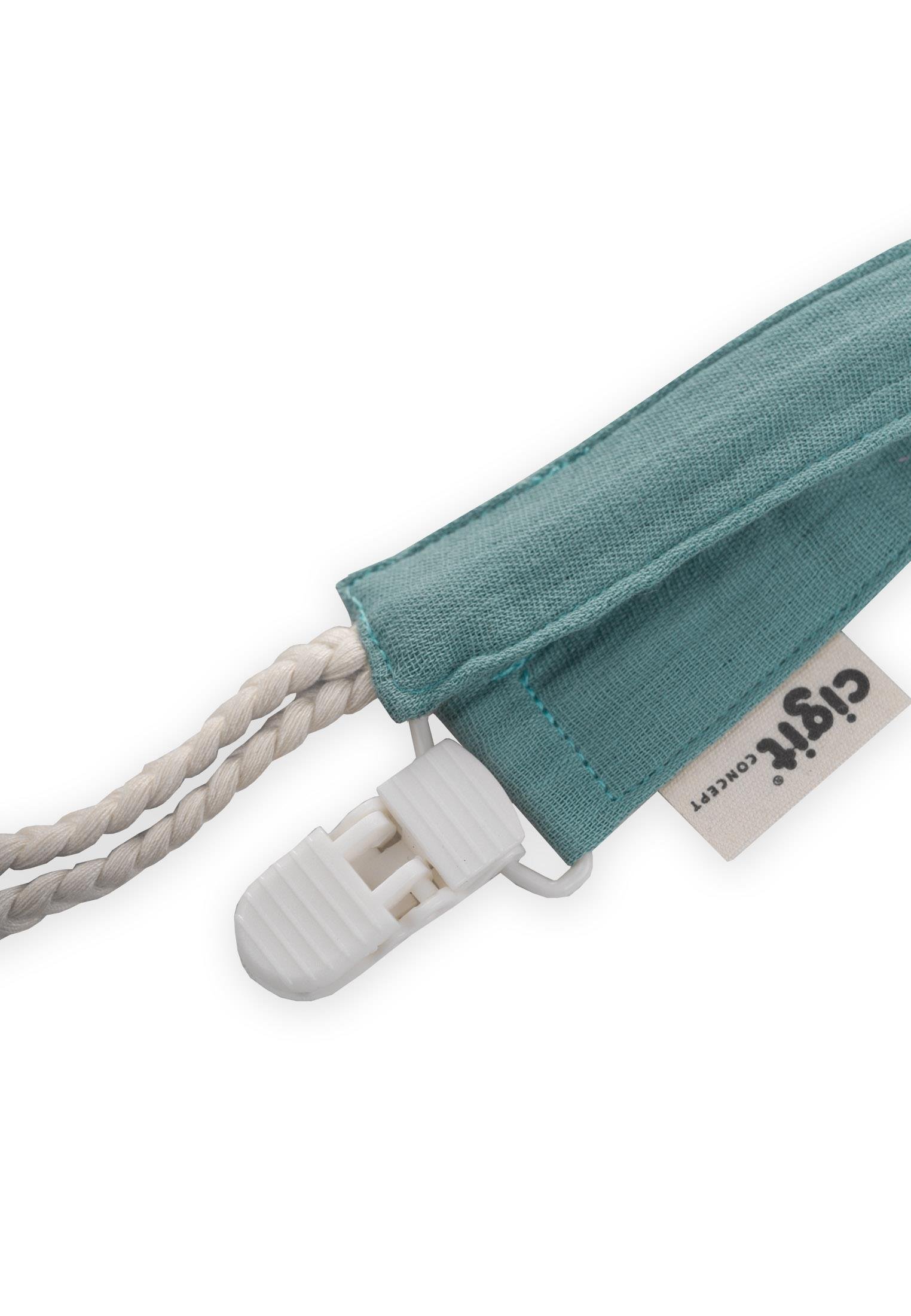 CigitBebek Pamuk Emzik Tutmacı 23 cm ÇAĞLA YEŞİLİ